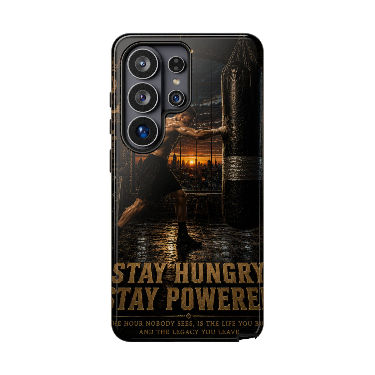 Plug Life Stay Hungry Stay Powered Phone Case — Premium Collection iPhone & Android Case