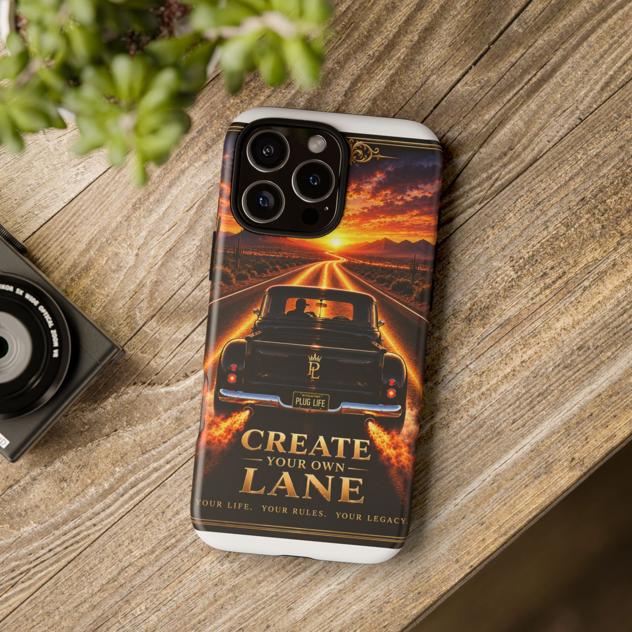 Plug Life Create Your Own Lane Phone Case — Premium Collection iPhone & Android Case