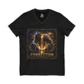 Plug Life Connection Ladies V-Neck Tee — Premium Collection