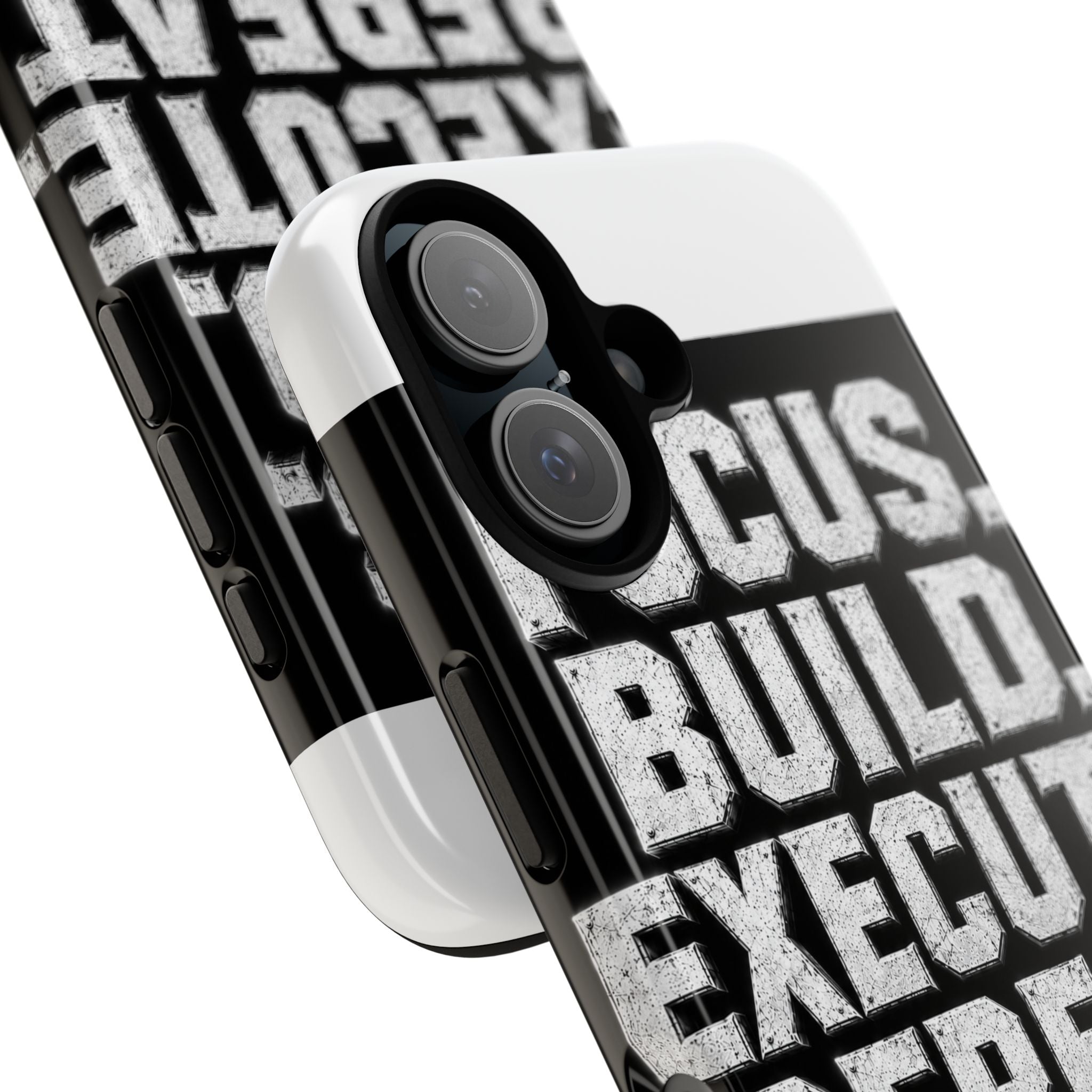 Plug Life Focus Build Execute Repeat Phone Case — Premium Collection iPhone & Android Case