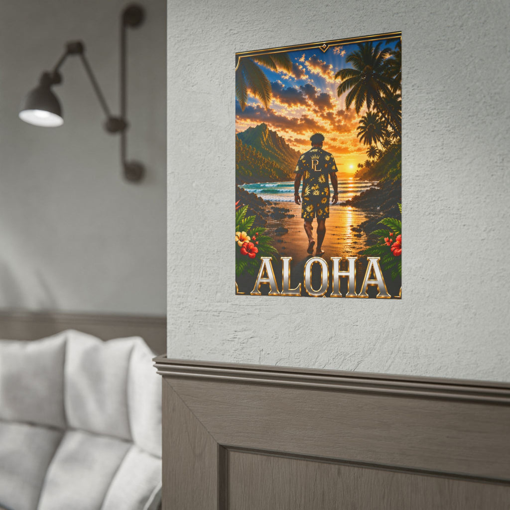 Plug Life Aloha Poster — Premium Collection Wall Art