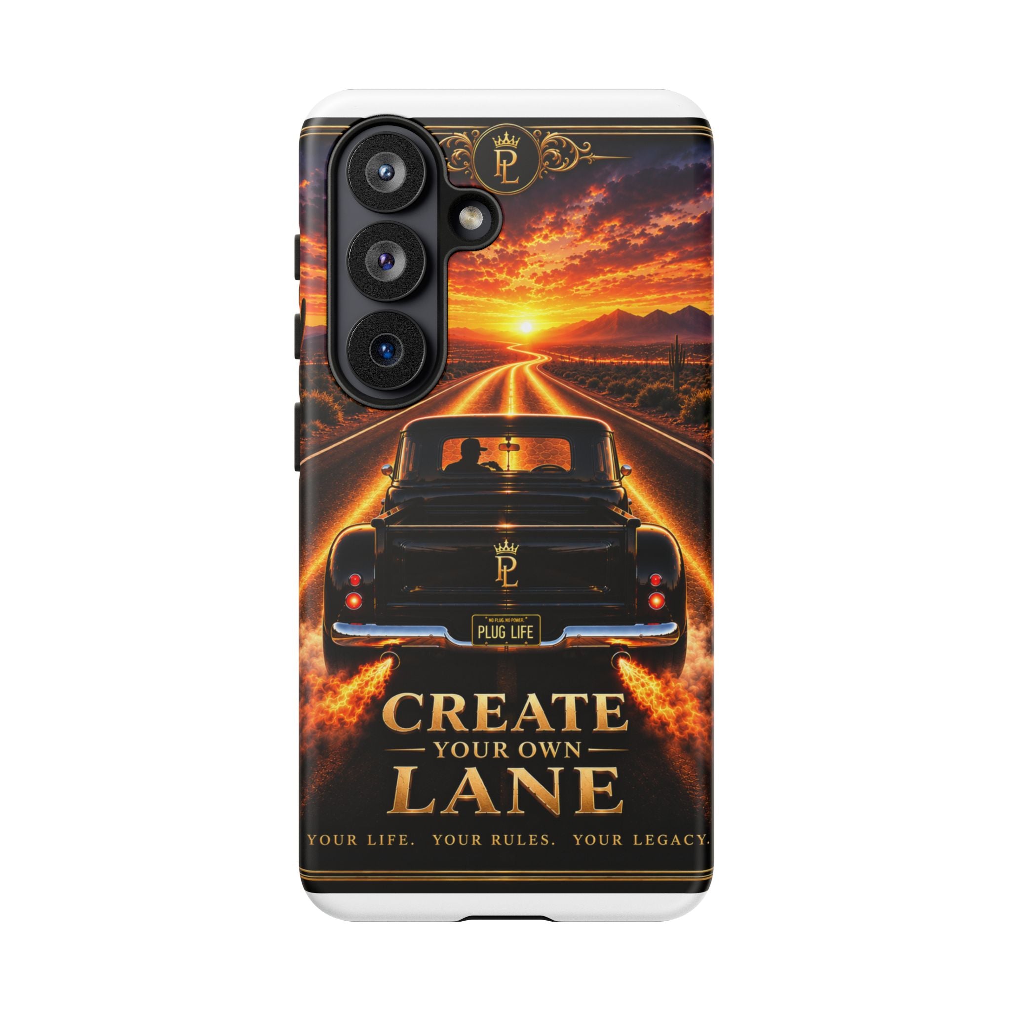 Plug Life Create Your Own Lane Phone Case — Premium Collection iPhone & Android Case