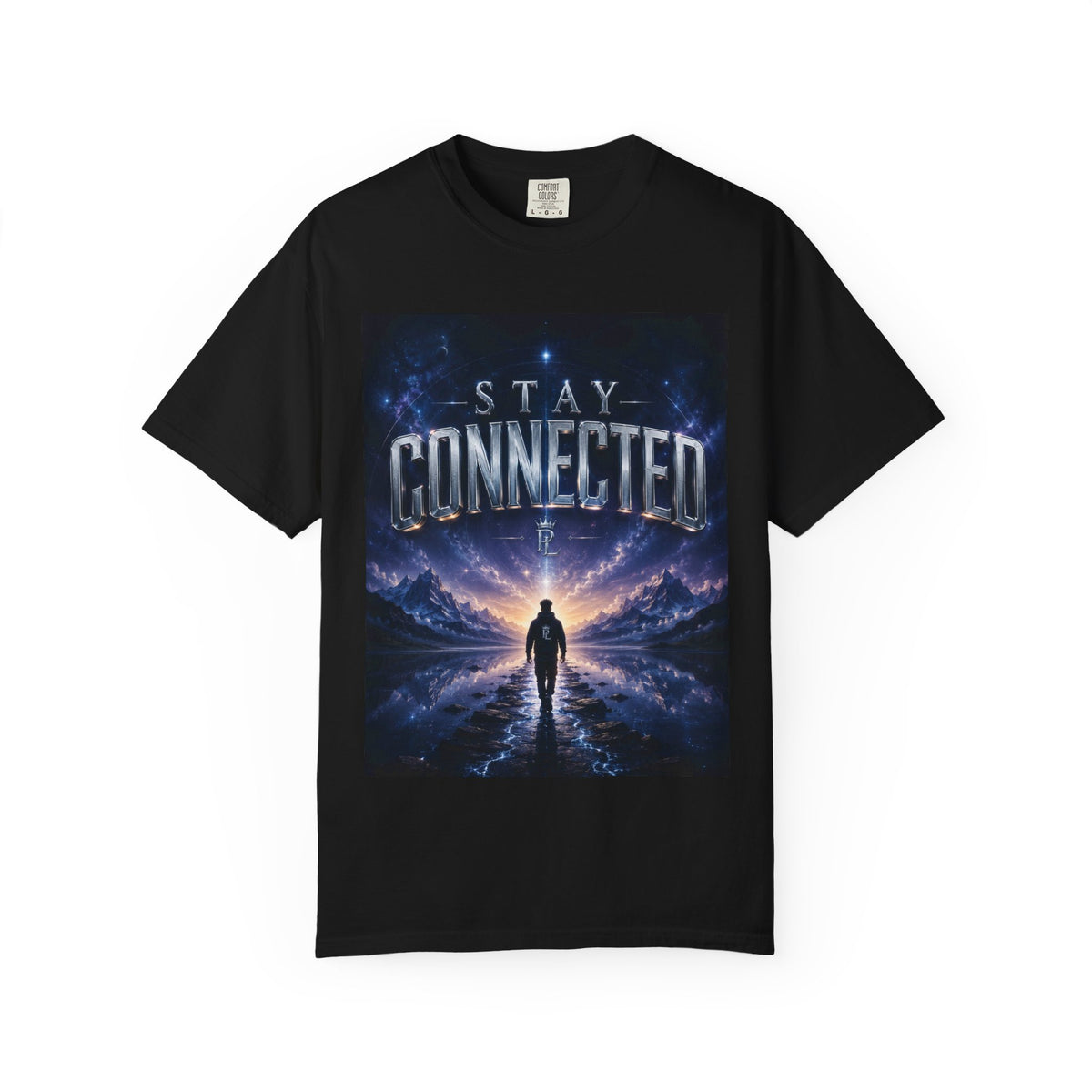Plug Life Stay Connected Tee — Premium Collection Graphic T-Shirt
