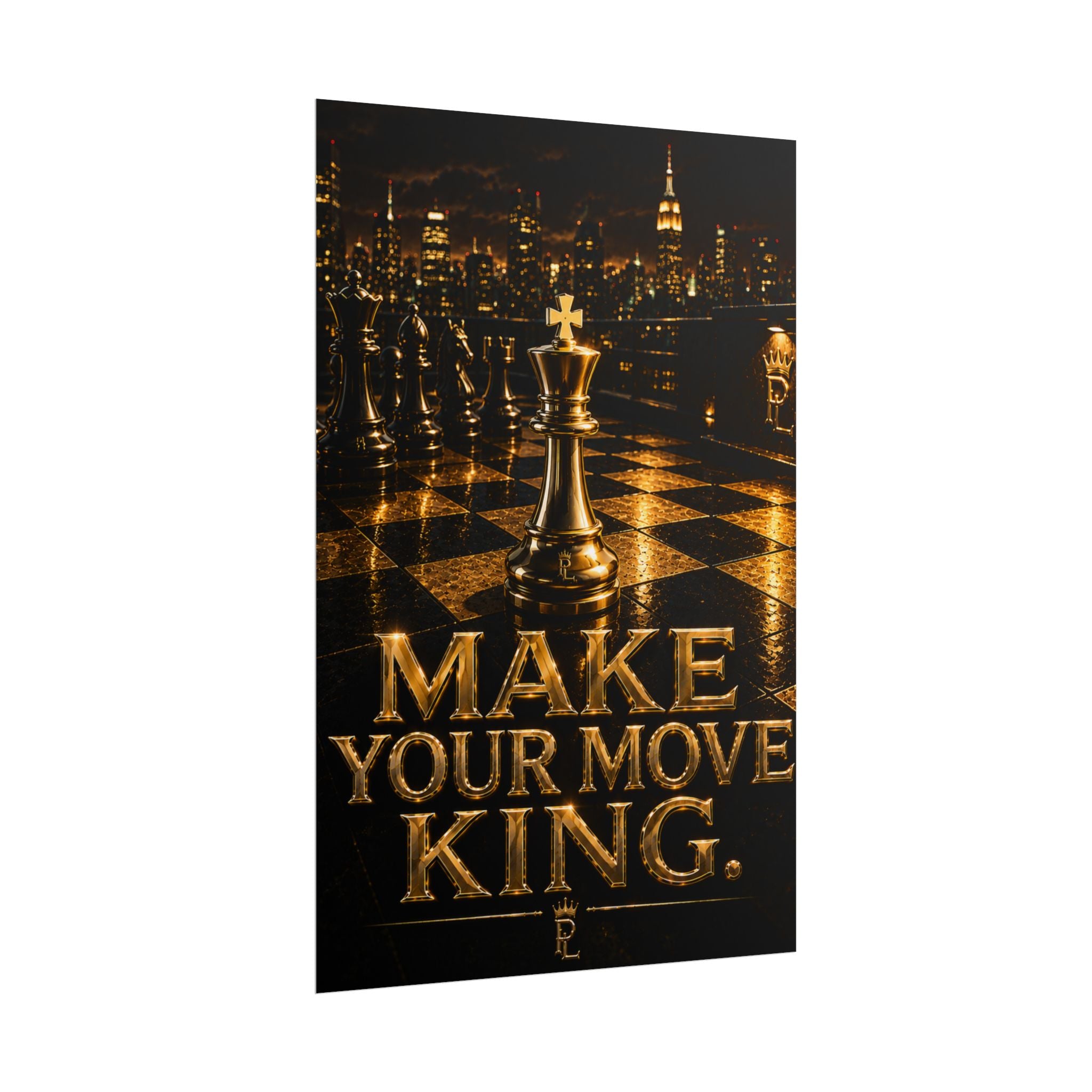 Plug Life Make Your Move King Poster — Premium Collection Wall Art