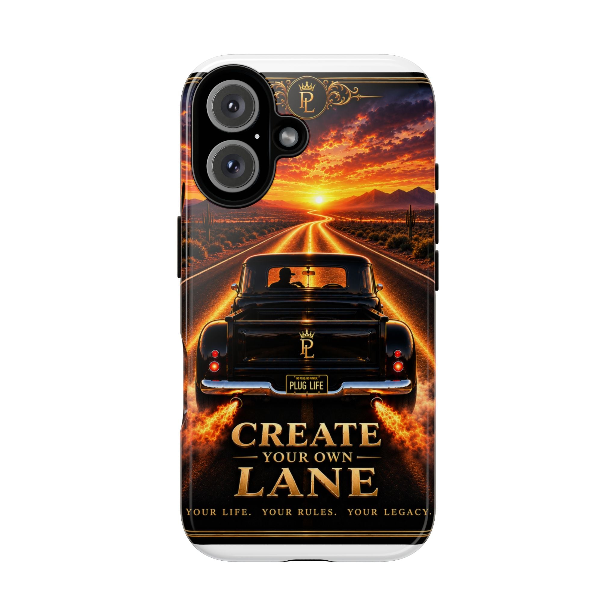 Plug Life Create Your Own Lane Phone Case — Premium Collection iPhone & Android Case