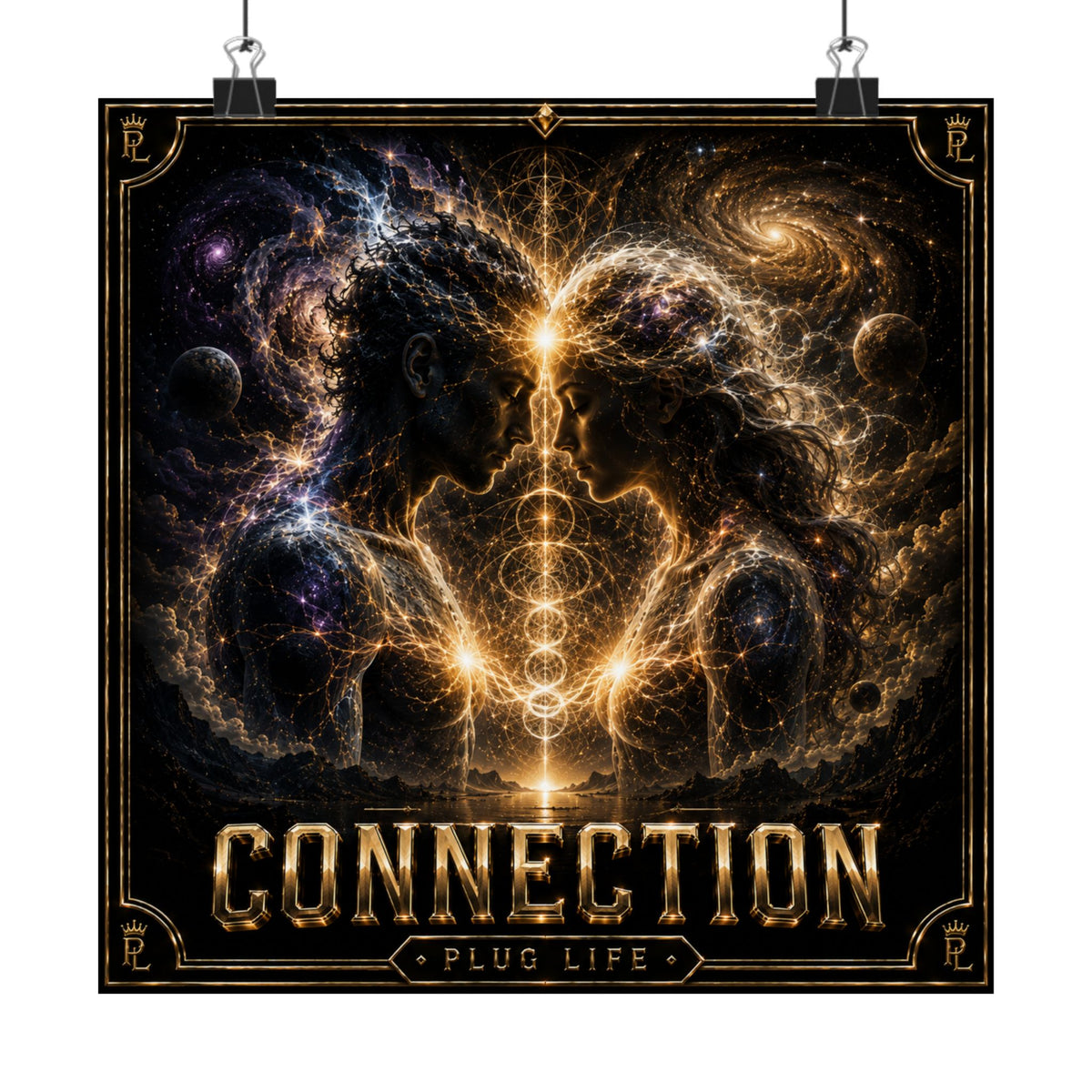 Plug Life Connection Poster — Premium Collection Wall Art