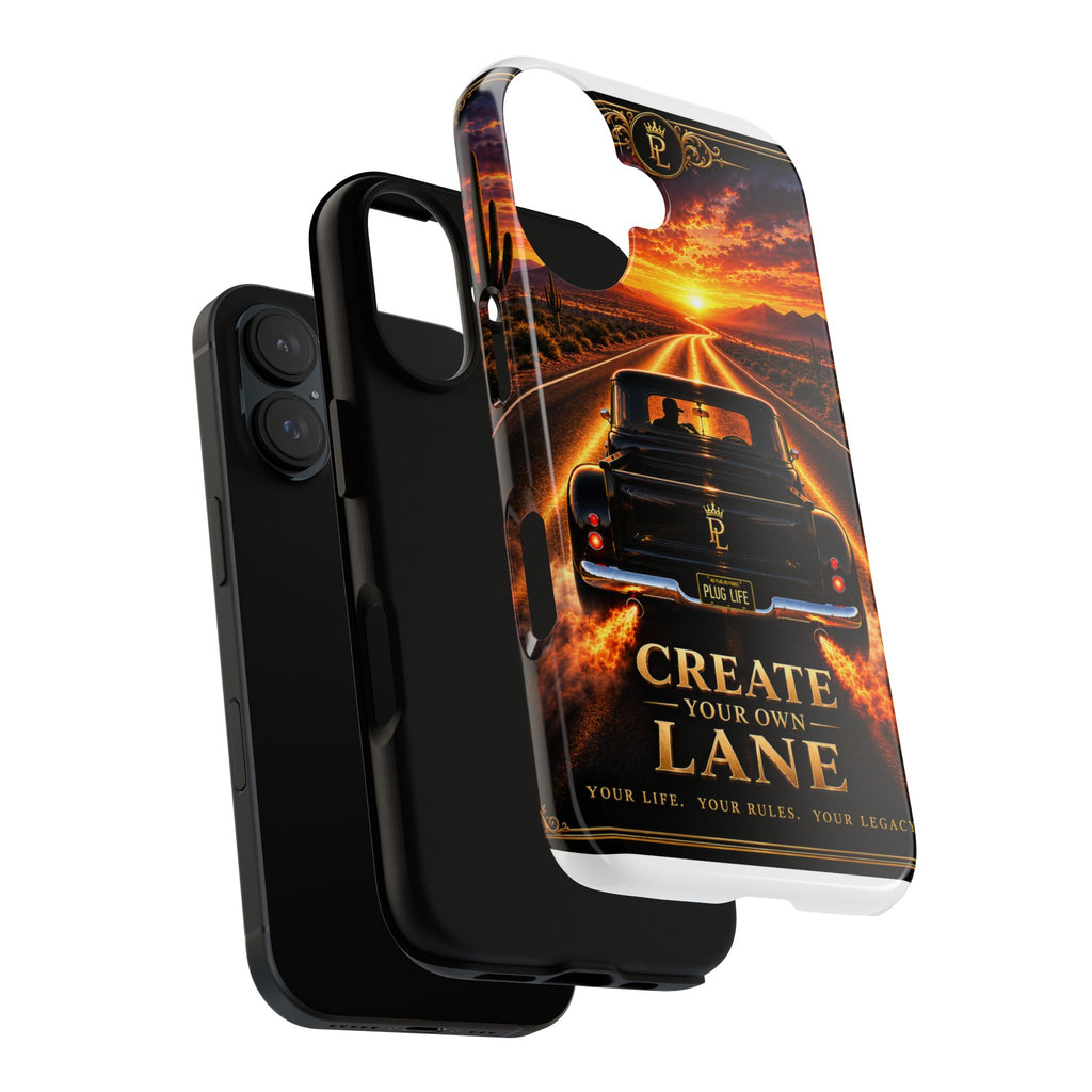 Plug Life Create Your Own Lane Phone Case — Premium Collection iPhone & Android Case
