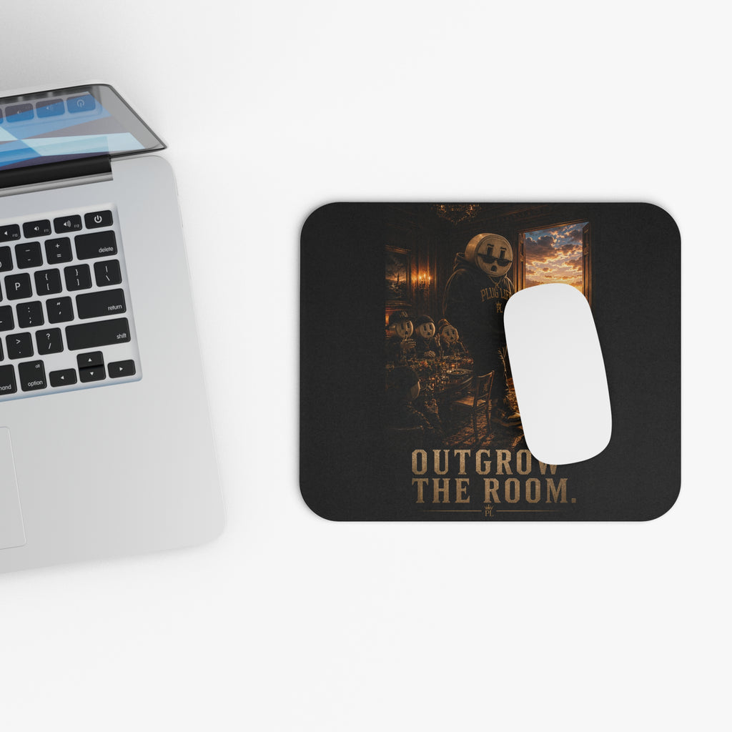 Plug Life Outgrow The Room Mouse Pad — Premium Collection Desk Accessory