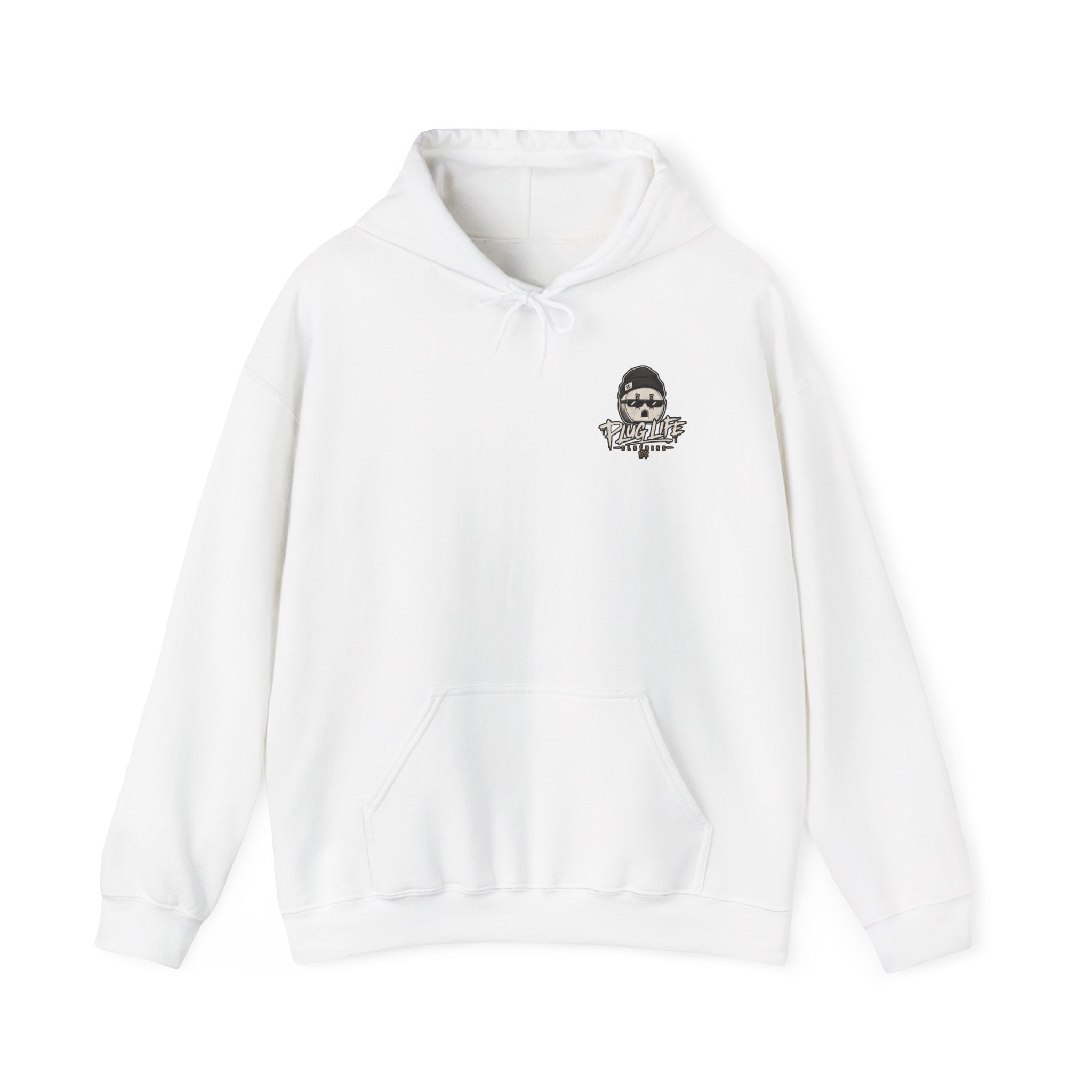 Plug Life Built On Vision Hoodie — Motivational Graphic Sweatshirt