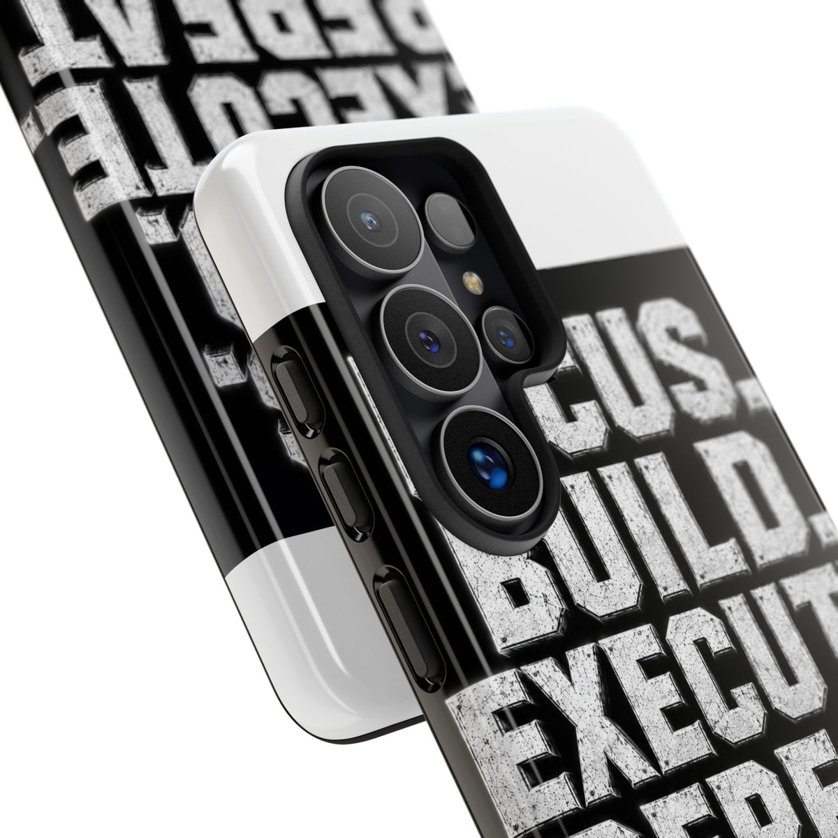 Plug Life Focus Build Execute Repeat Phone Case — Premium Collection iPhone & Android Case