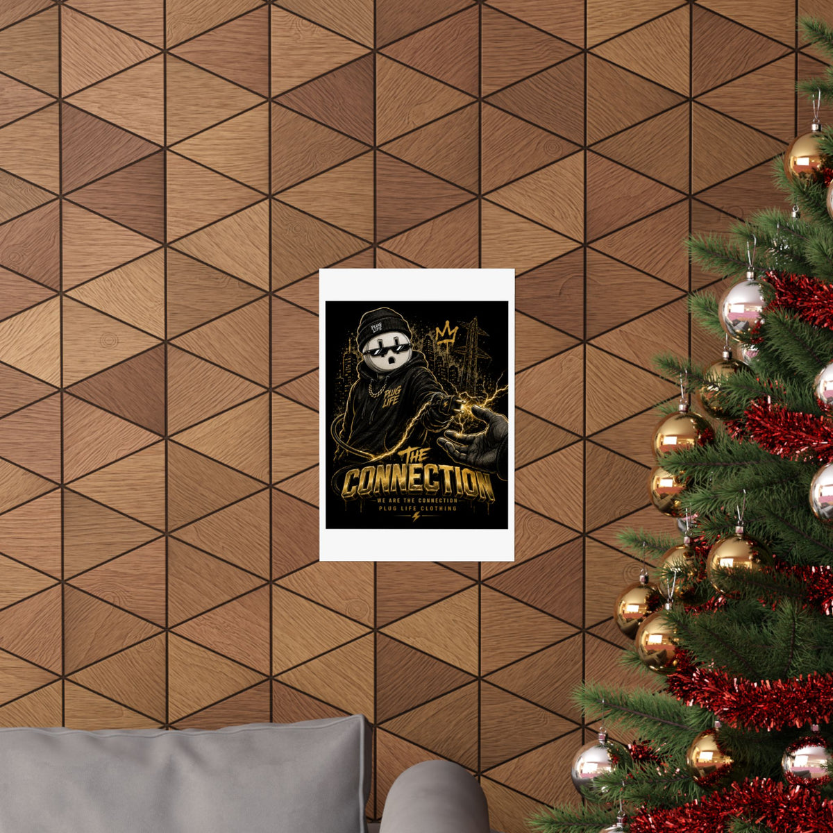 The Connection Poster — Plug Life Clothing Wall Art