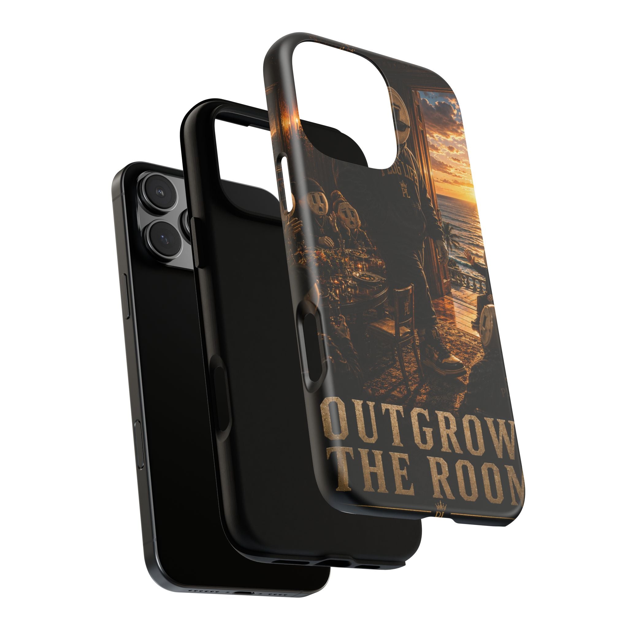 Plug Life Outgrow The Room Phone Case — Premium Collection iPhone & Android Case