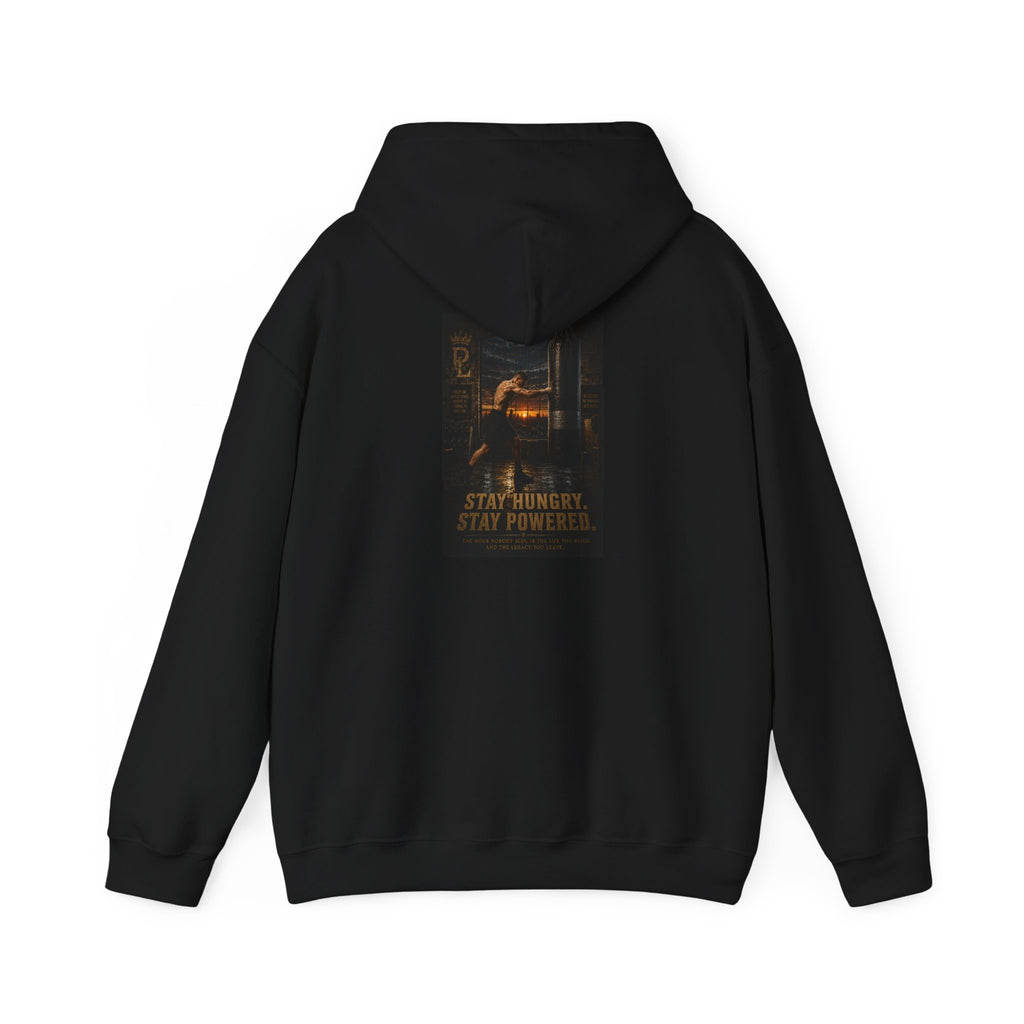 Plug Life Stay Hungry Stay Powered Hoodie — Premium Collection Graphic Sweatshirt