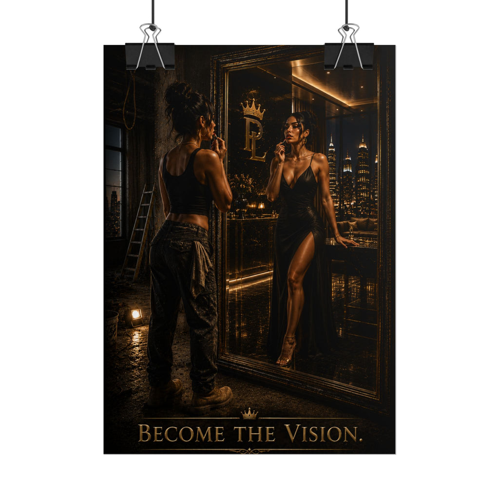 Plug Life Become The Vision Poster — Premium Collection Wall Art