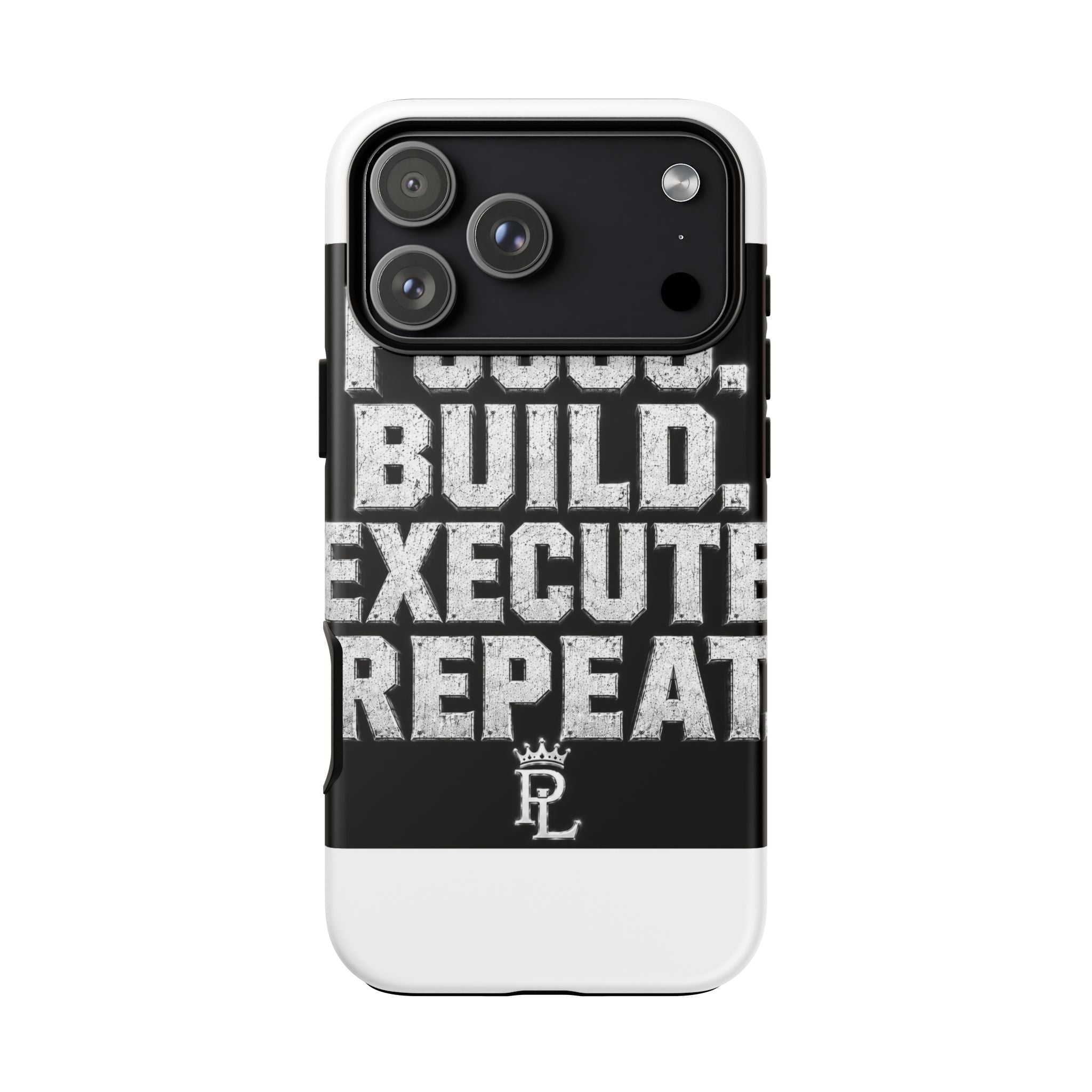 Plug Life Focus Build Execute Repeat Phone Case — Premium Collection iPhone & Android Case