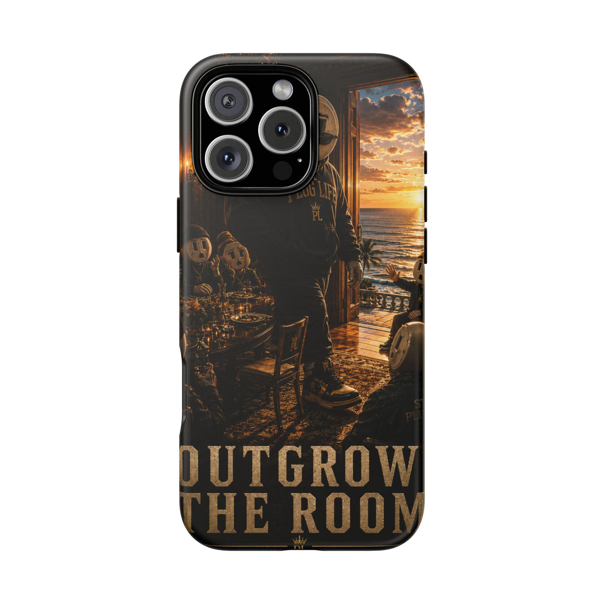 Plug Life Outgrow The Room Phone Case — Premium Collection iPhone & Android Case