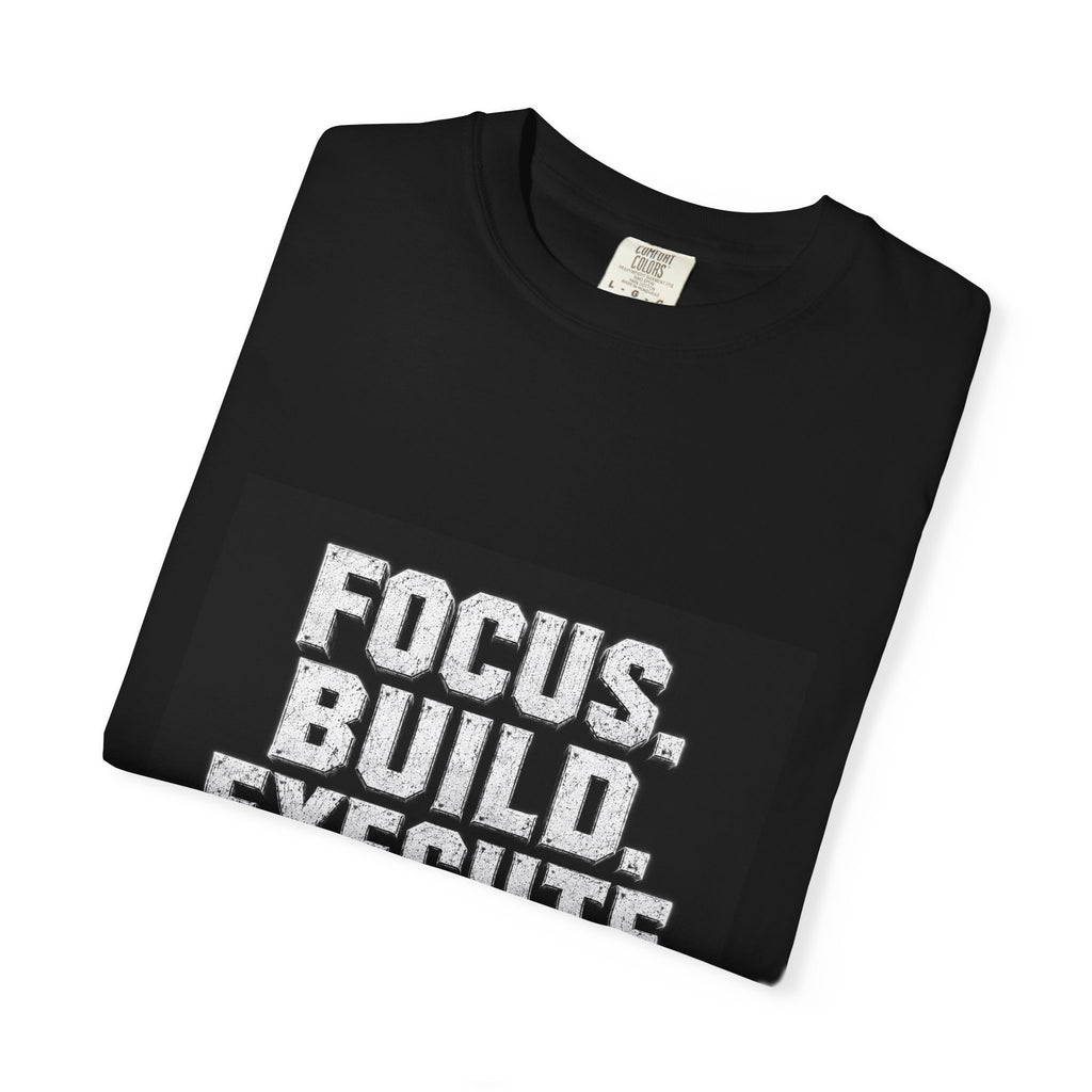 Plug Life Focus Build Execute Repeat Tee — Premium Collection Graphic T-Shirt