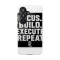 Plug Life Focus Build Execute Repeat Phone Case — Premium Collection iPhone & Android Case