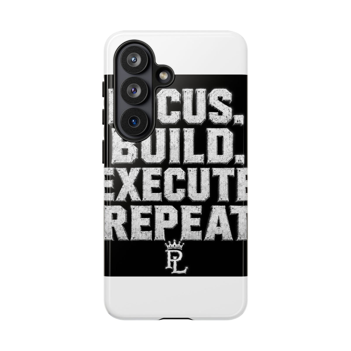 Plug Life Focus Build Execute Repeat Phone Case — Premium Collection iPhone & Android Case
