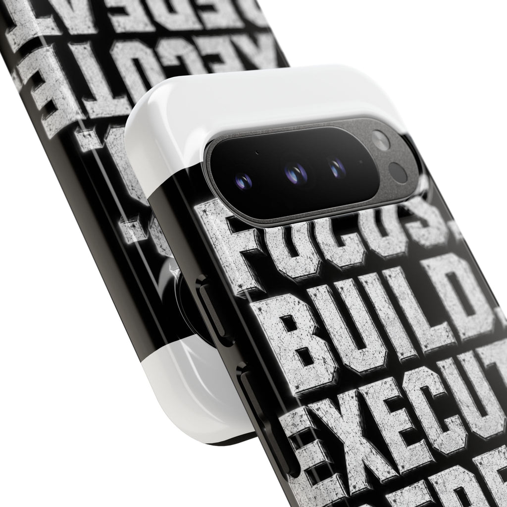 Plug Life Focus Build Execute Repeat Phone Case — Premium Collection iPhone & Android Case