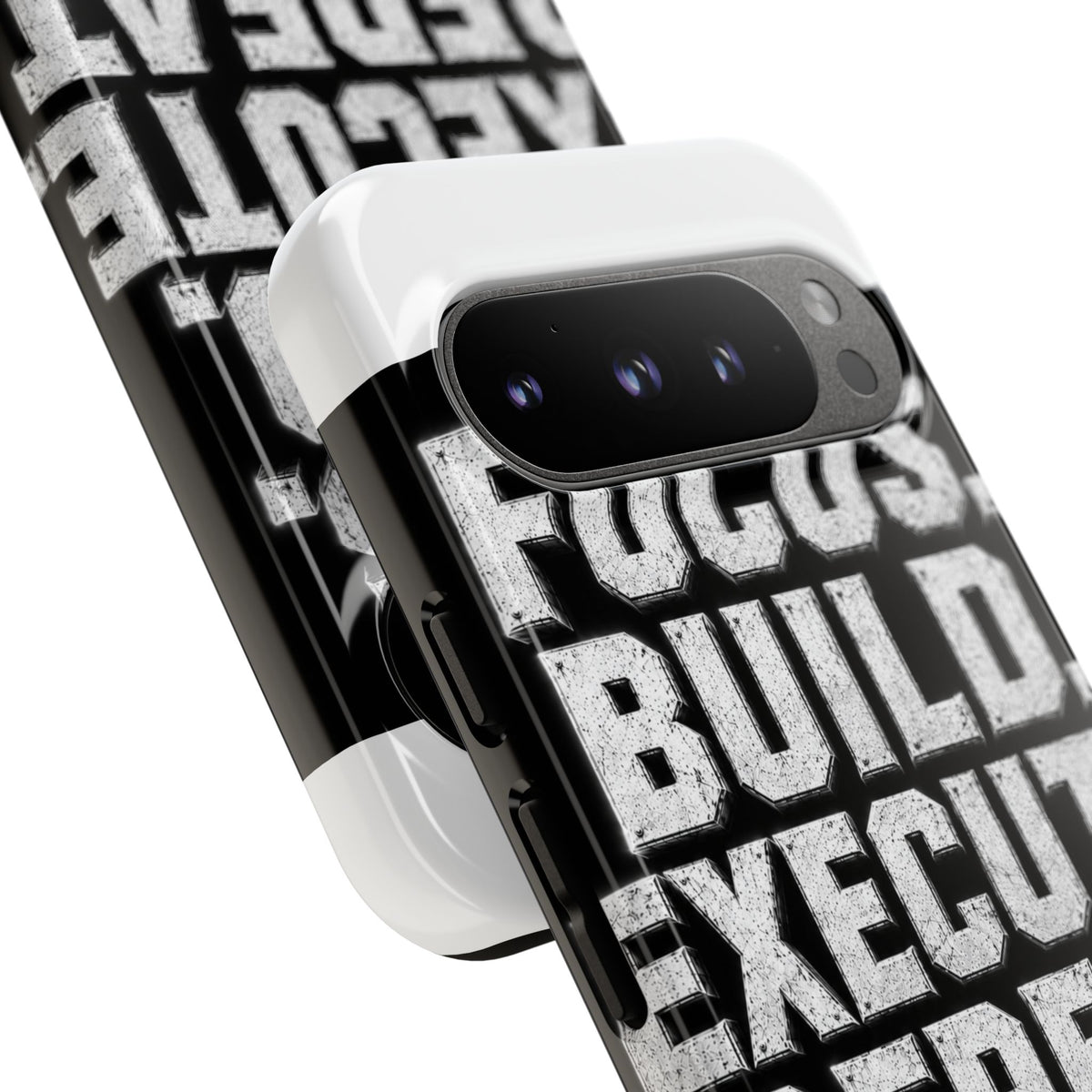 Plug Life Focus Build Execute Repeat Phone Case — Premium Collection iPhone & Android Case