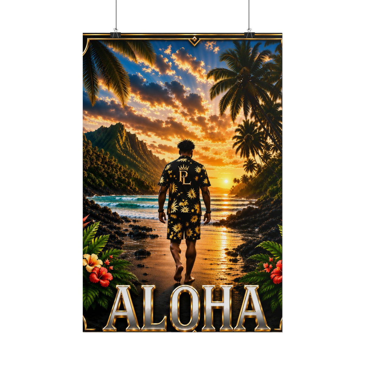 Plug Life Aloha Poster — Premium Collection Wall Art