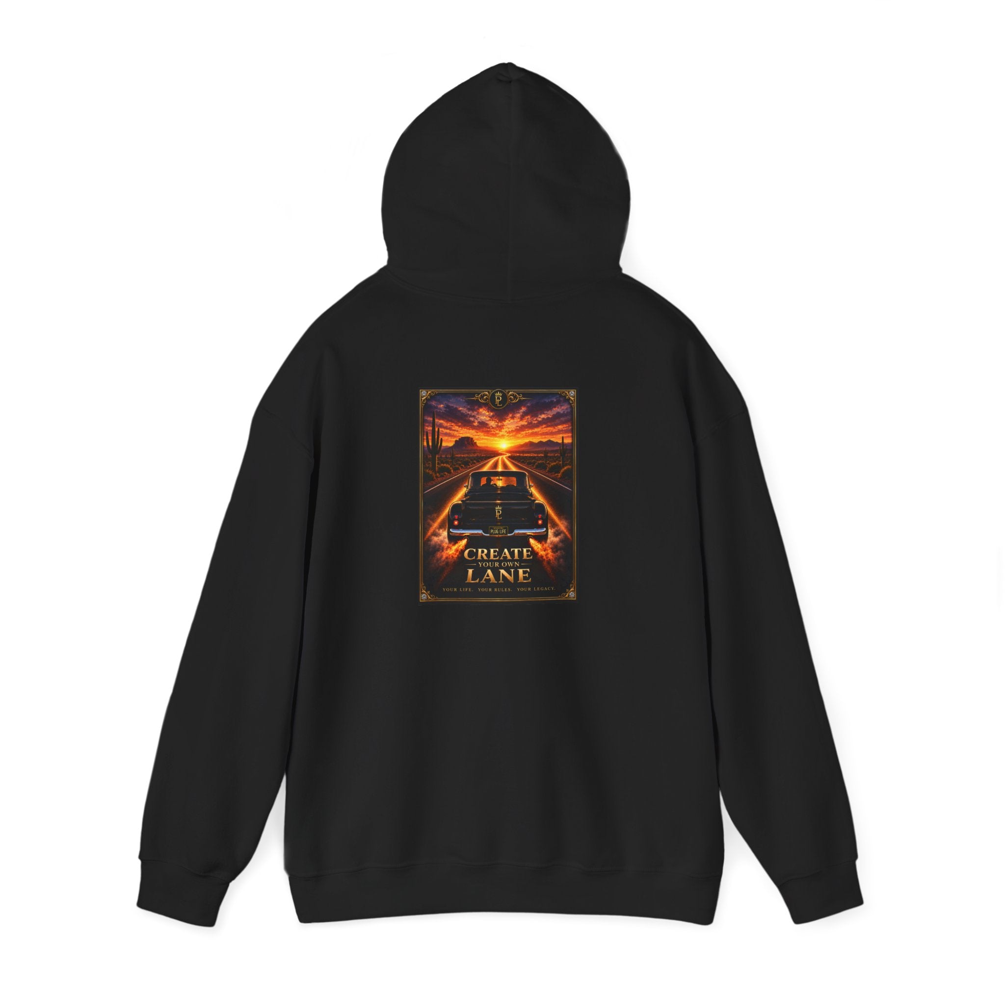 Plug Life Create Your Own Lane Hoodie — Premium Collection Graphic Sweatshirt