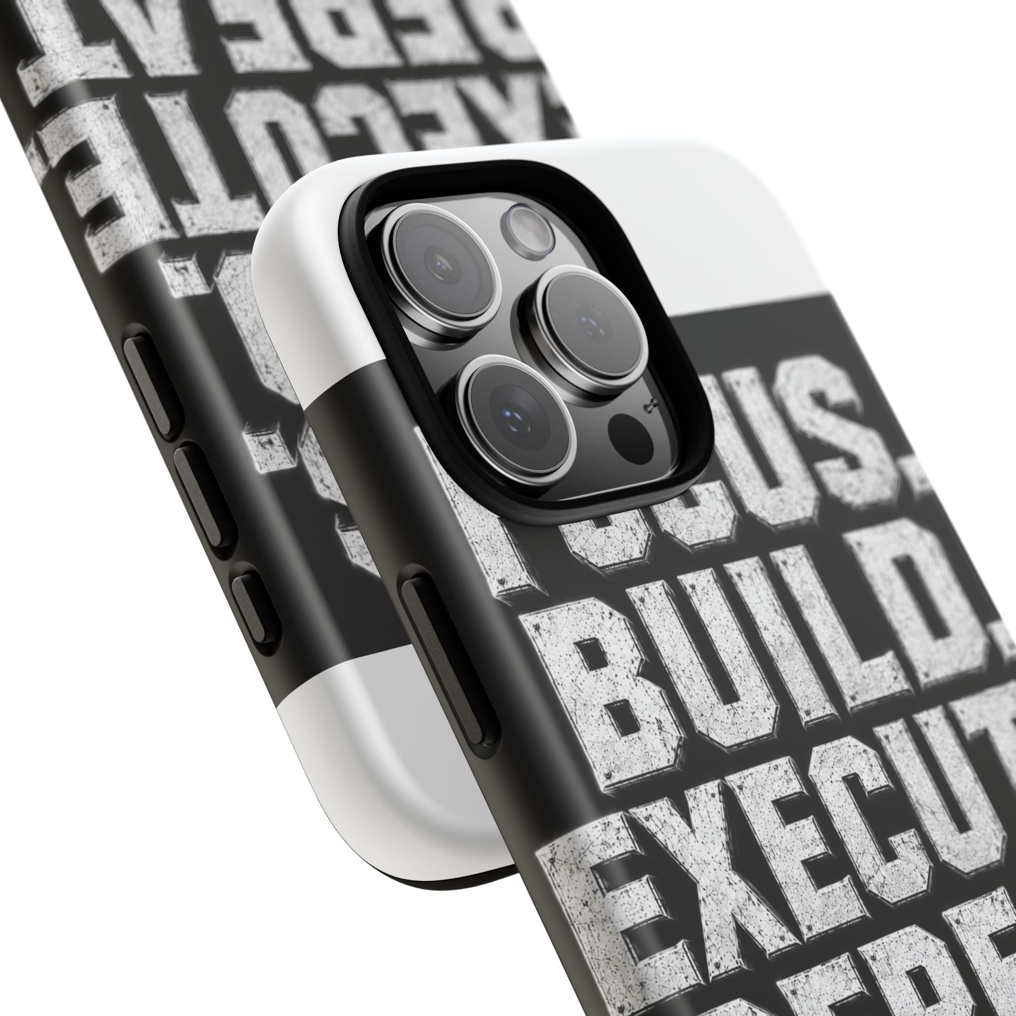 Plug Life Focus Build Execute Repeat Phone Case — Premium Collection iPhone & Android Case