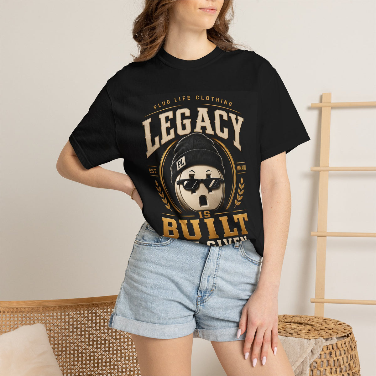 Plug Life Legacy Tee — Premium Collection Graphic T-Shirt