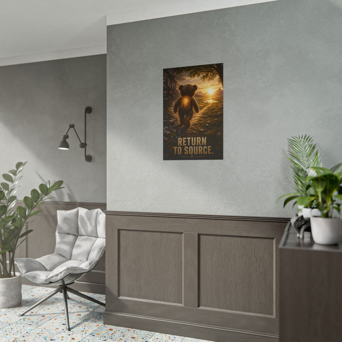 Plug Life Return To Source Poster — Premium Collection Wall Art