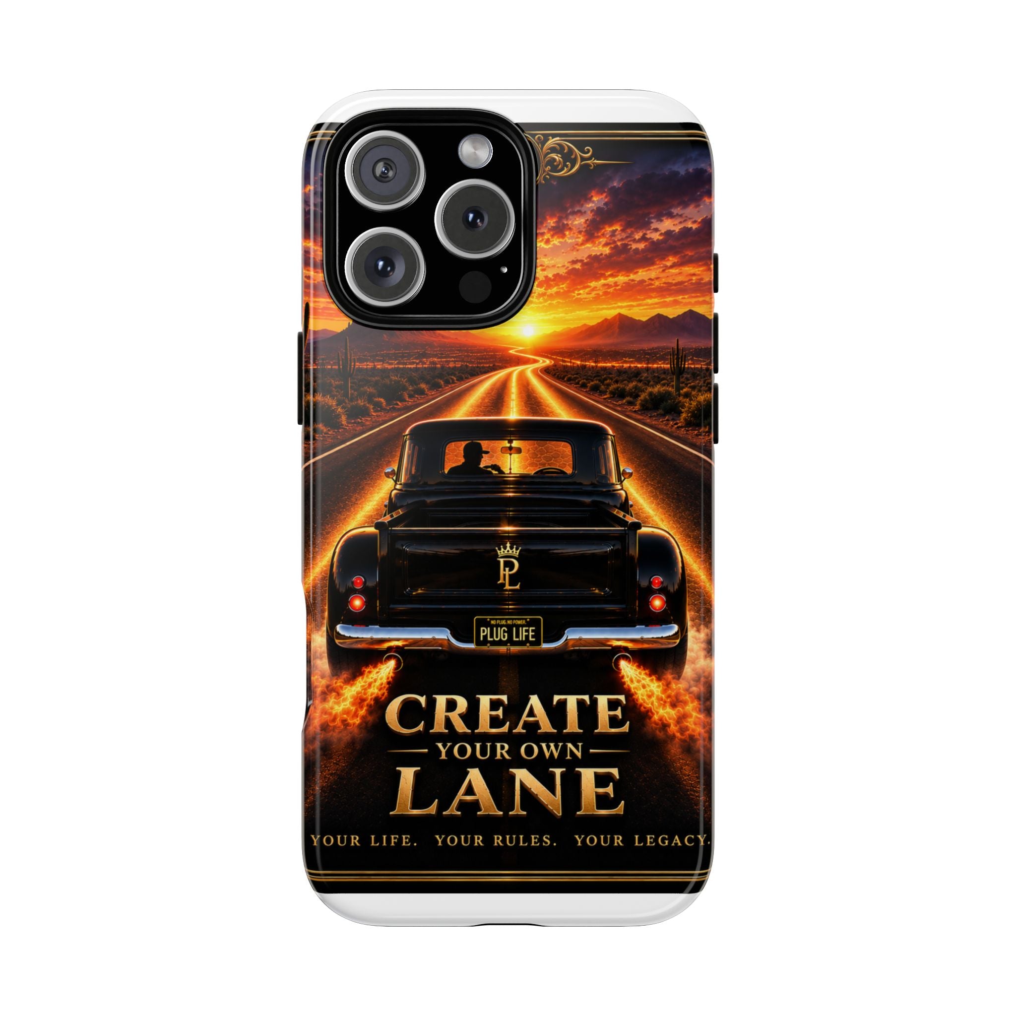 Plug Life Create Your Own Lane Phone Case — Premium Collection iPhone & Android Case