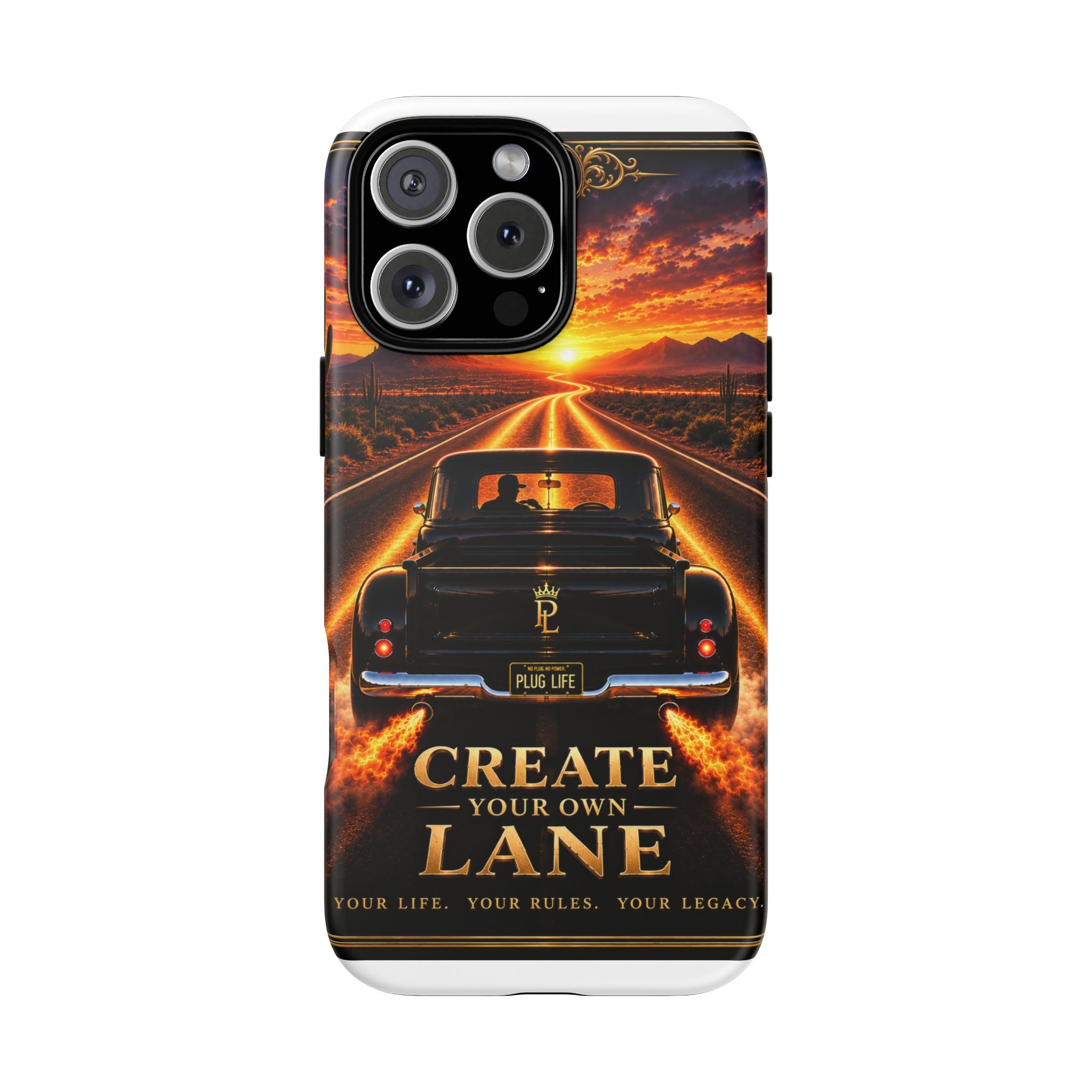 Plug Life Create Your Own Lane Phone Case — Premium Collection iPhone & Android Case