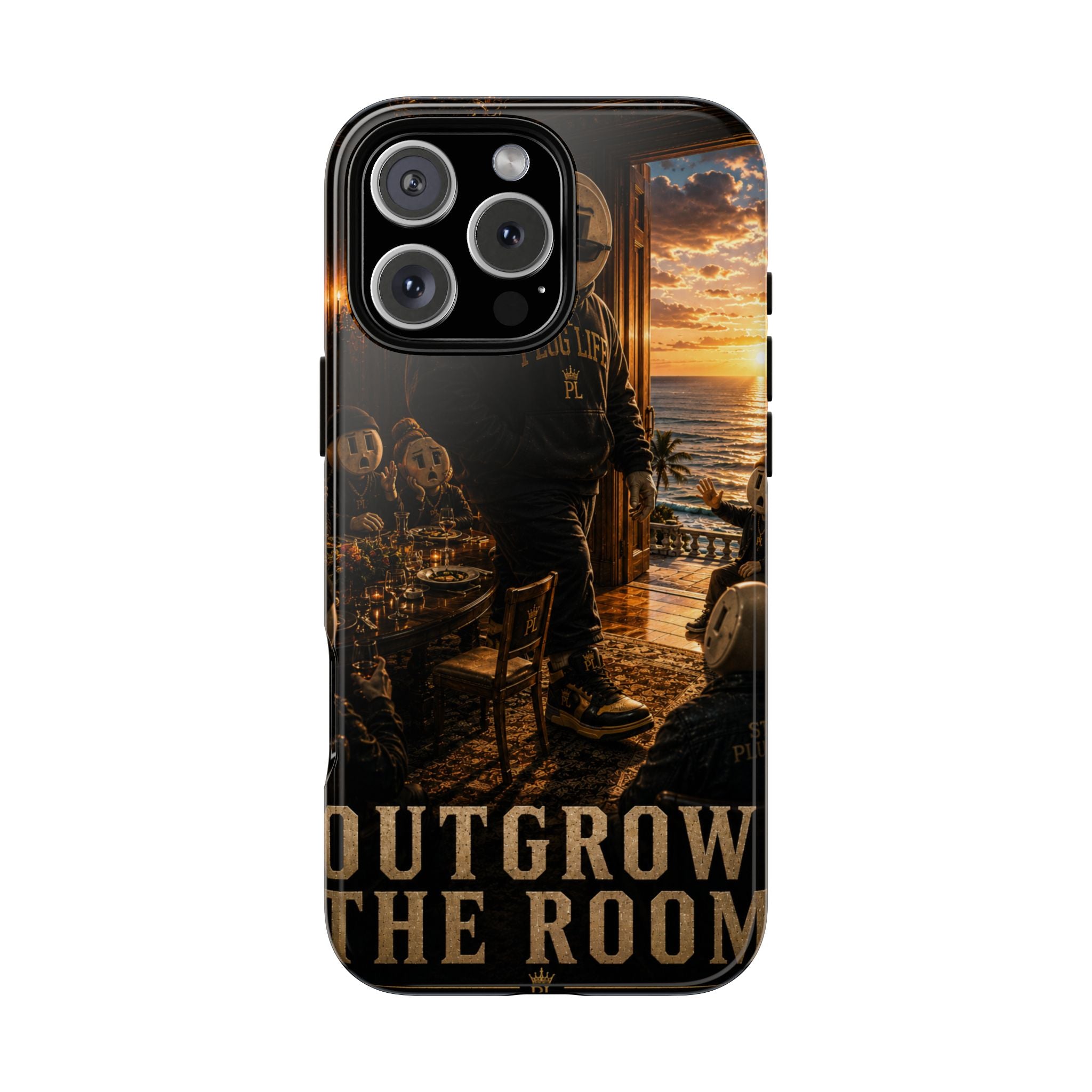 Plug Life Outgrow The Room Phone Case — Premium Collection iPhone & Android Case