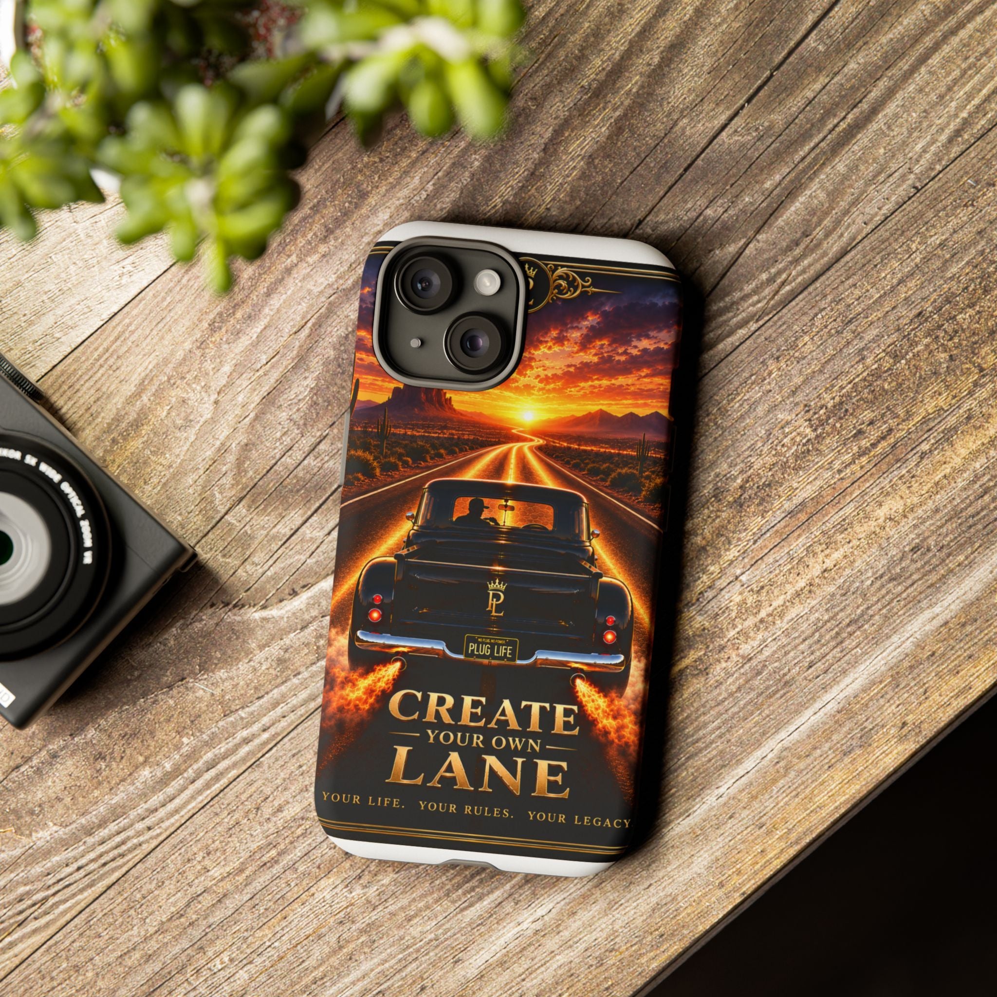Plug Life Create Your Own Lane Phone Case — Premium Collection iPhone & Android Case