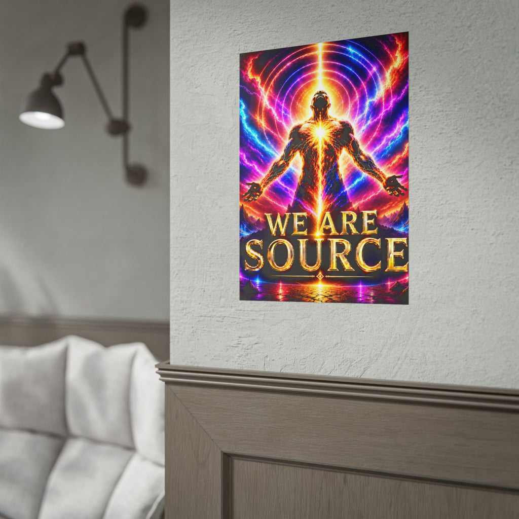 Plug Life We Are Source Poster — Premium Collection Wall Art