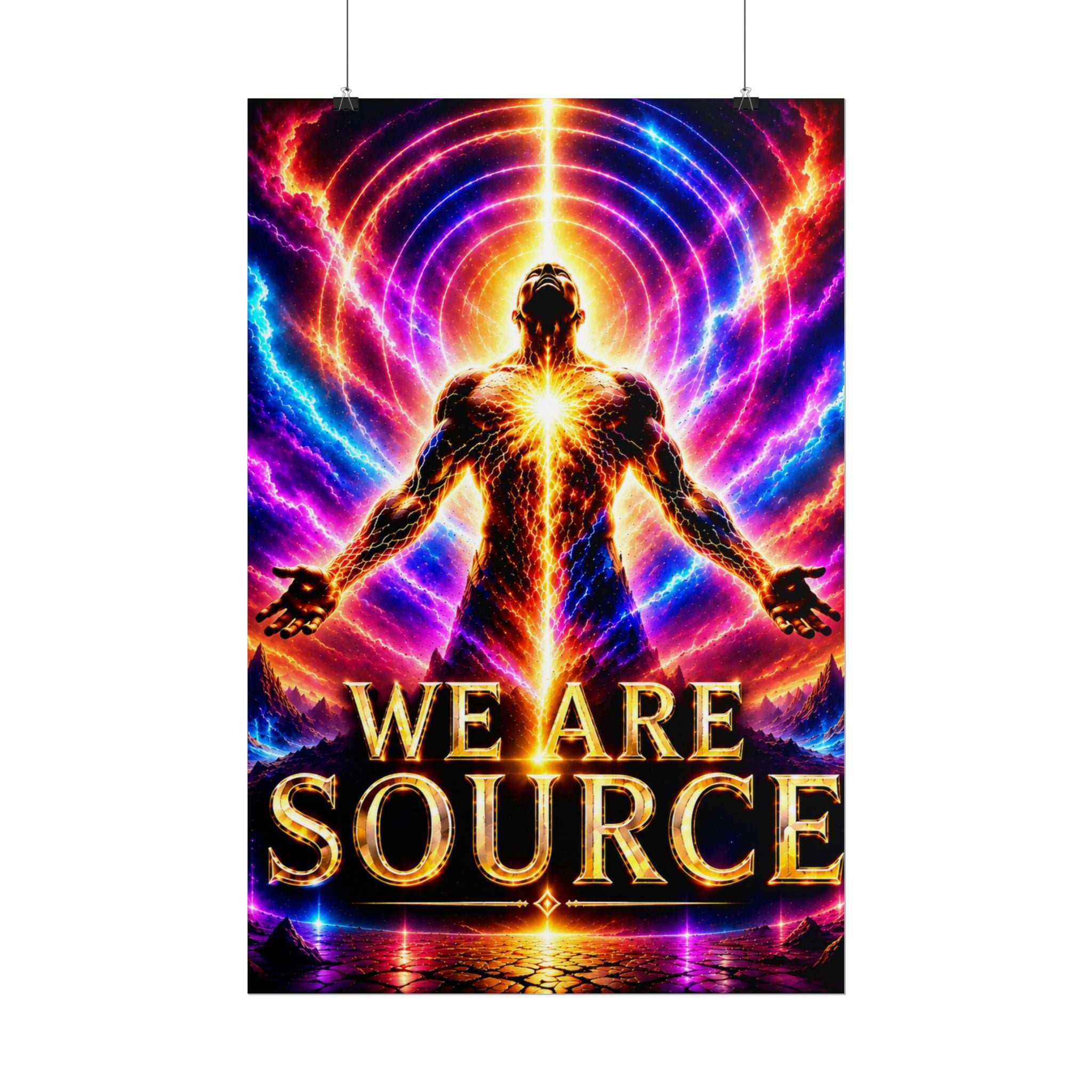 Plug Life We Are Source Poster — Premium Collection Wall Art
