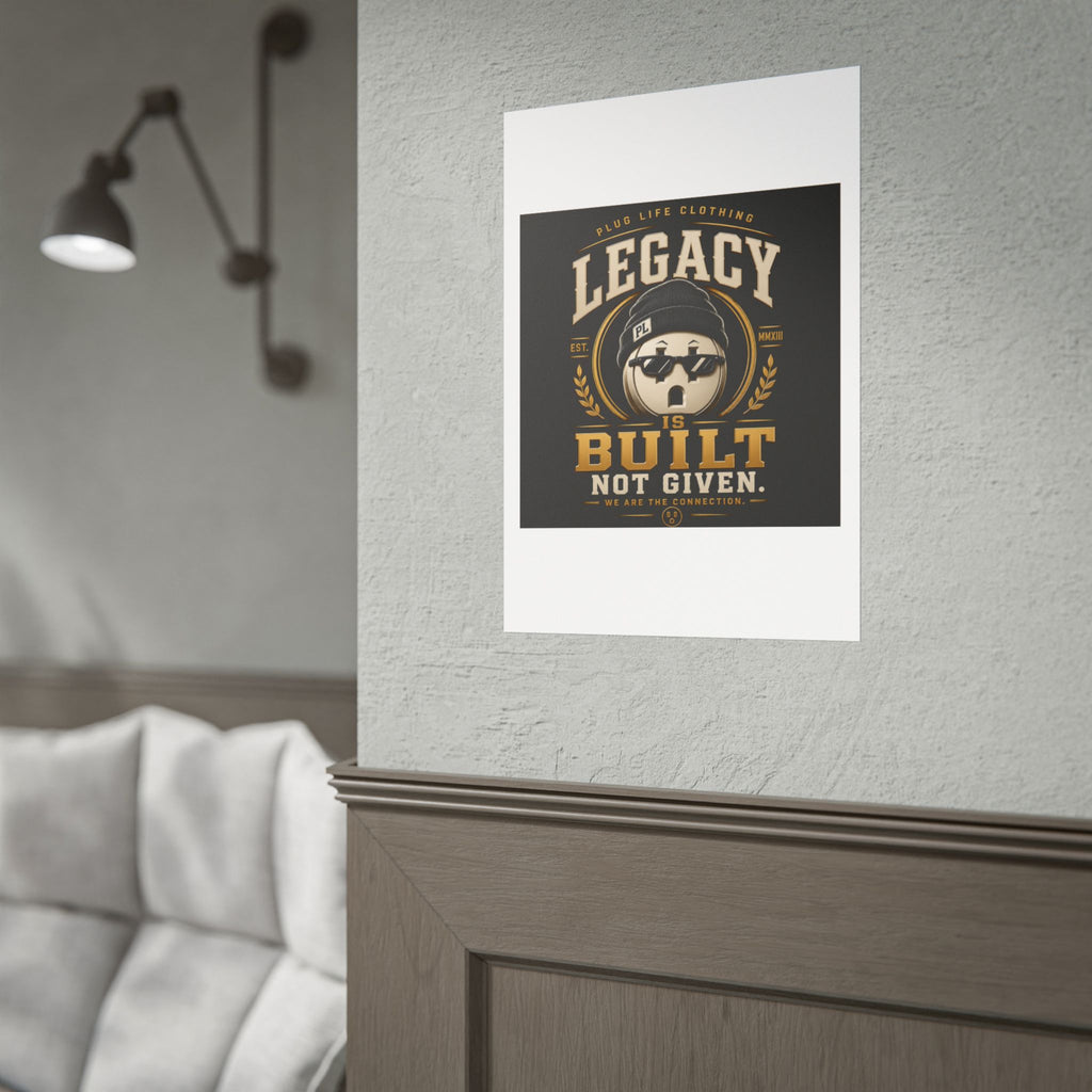 Plug Life Legacy Poster — Premium Collection Wall Art