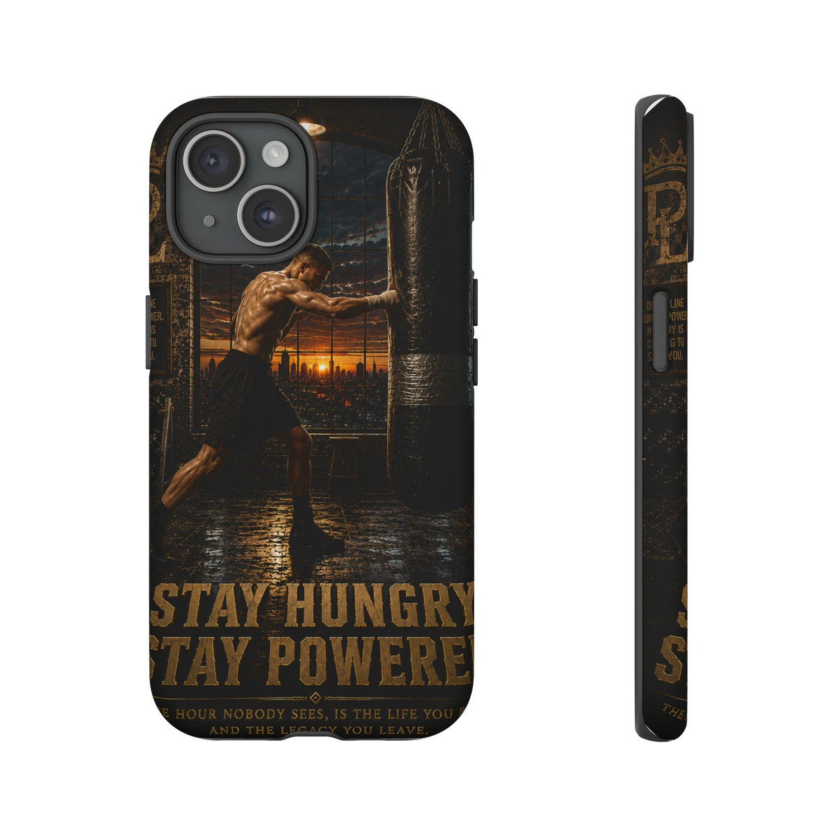Plug Life Stay Hungry Stay Powered Phone Case — Premium Collection iPhone & Android Case