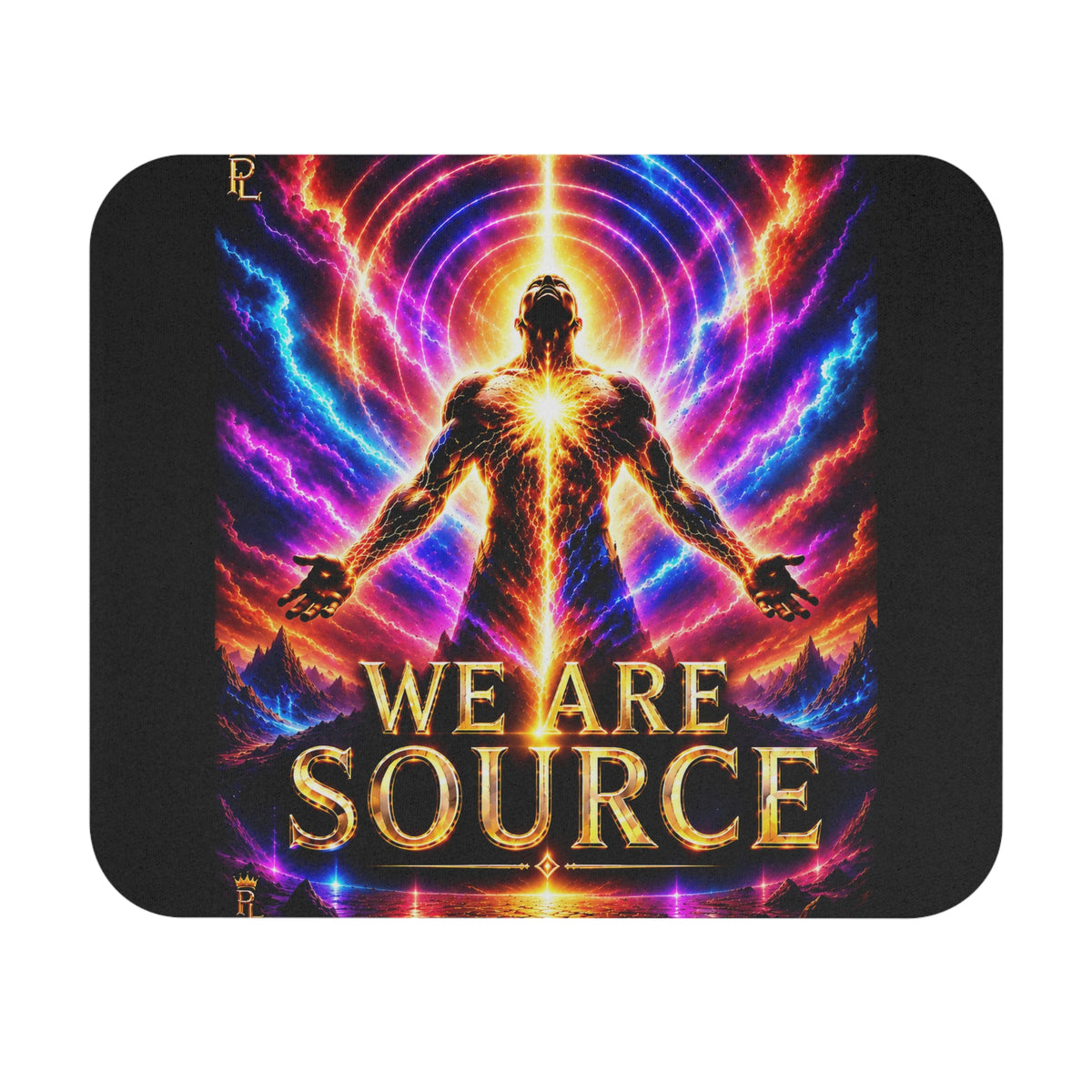 Plug Life We Are Source Mouse Pad — Premium Collection Desk Accessory