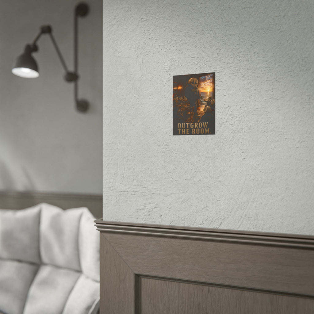 Plug Life Outgrow The Room Poster — Premium Collection Wall Art