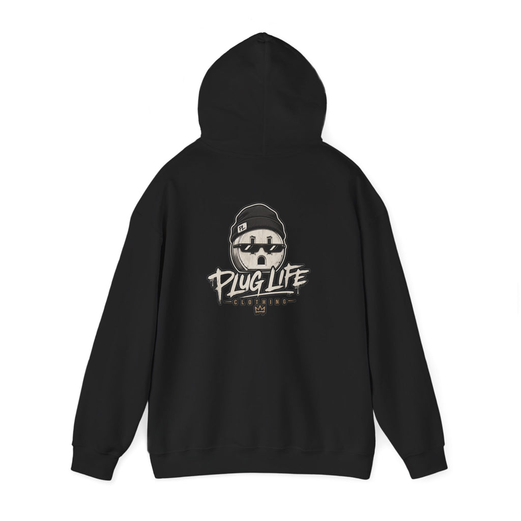 Copy of No Plug No Power Hoodie — Motivational Graphic Sweatshirt