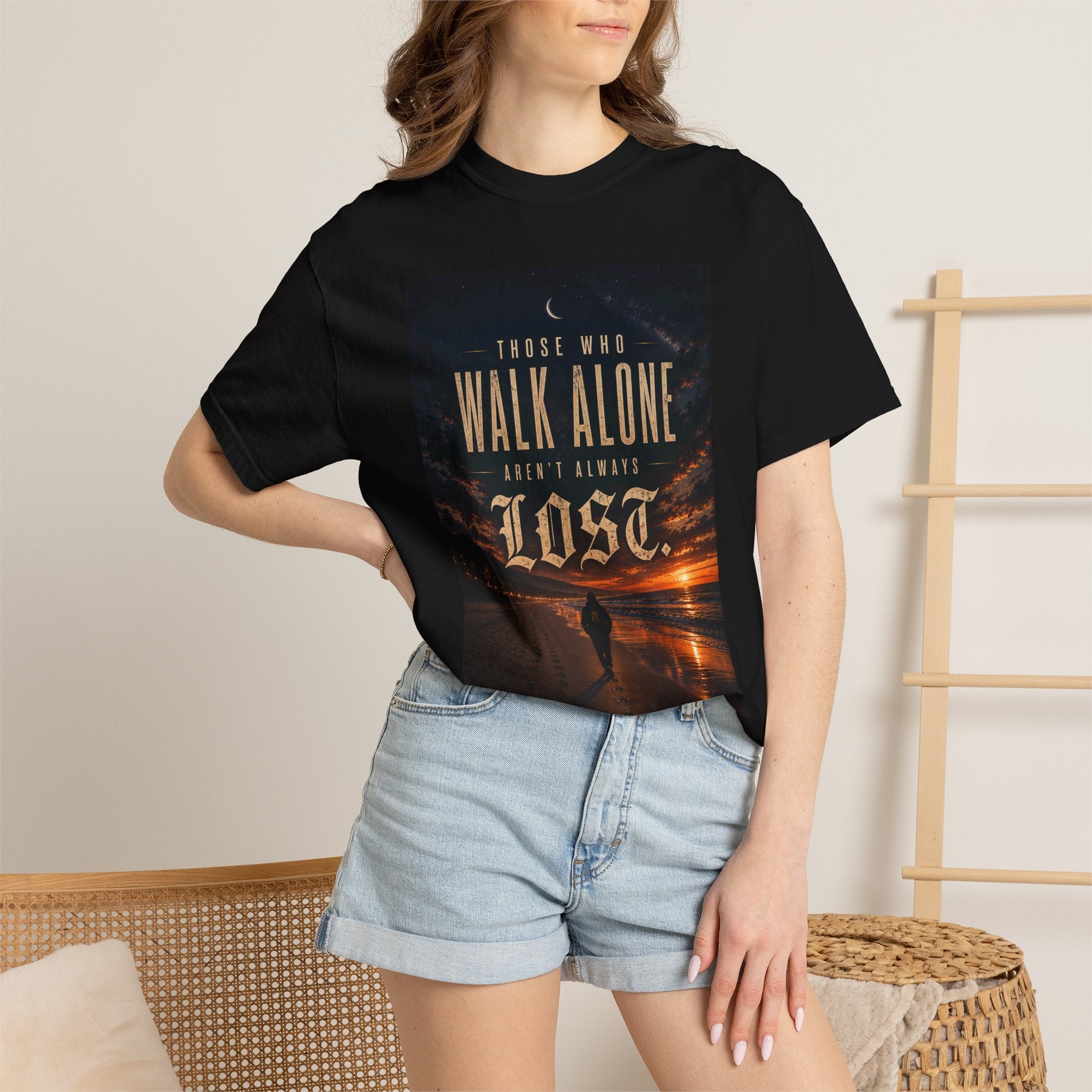 Plug Life Walk Alone Tee — Premium Collection Graphic T-Shirt