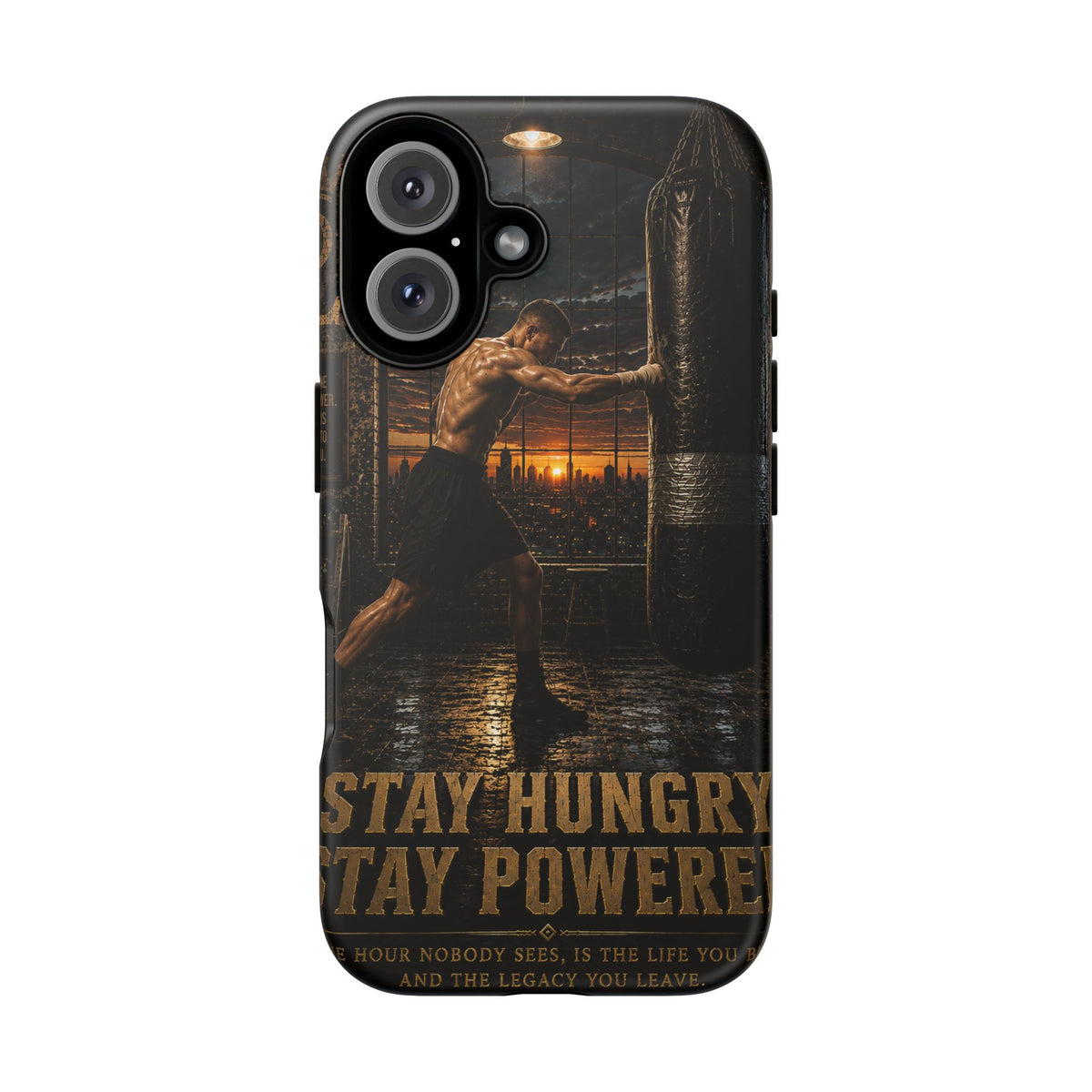 Plug Life Stay Hungry Stay Powered Phone Case — Premium Collection iPhone & Android Case