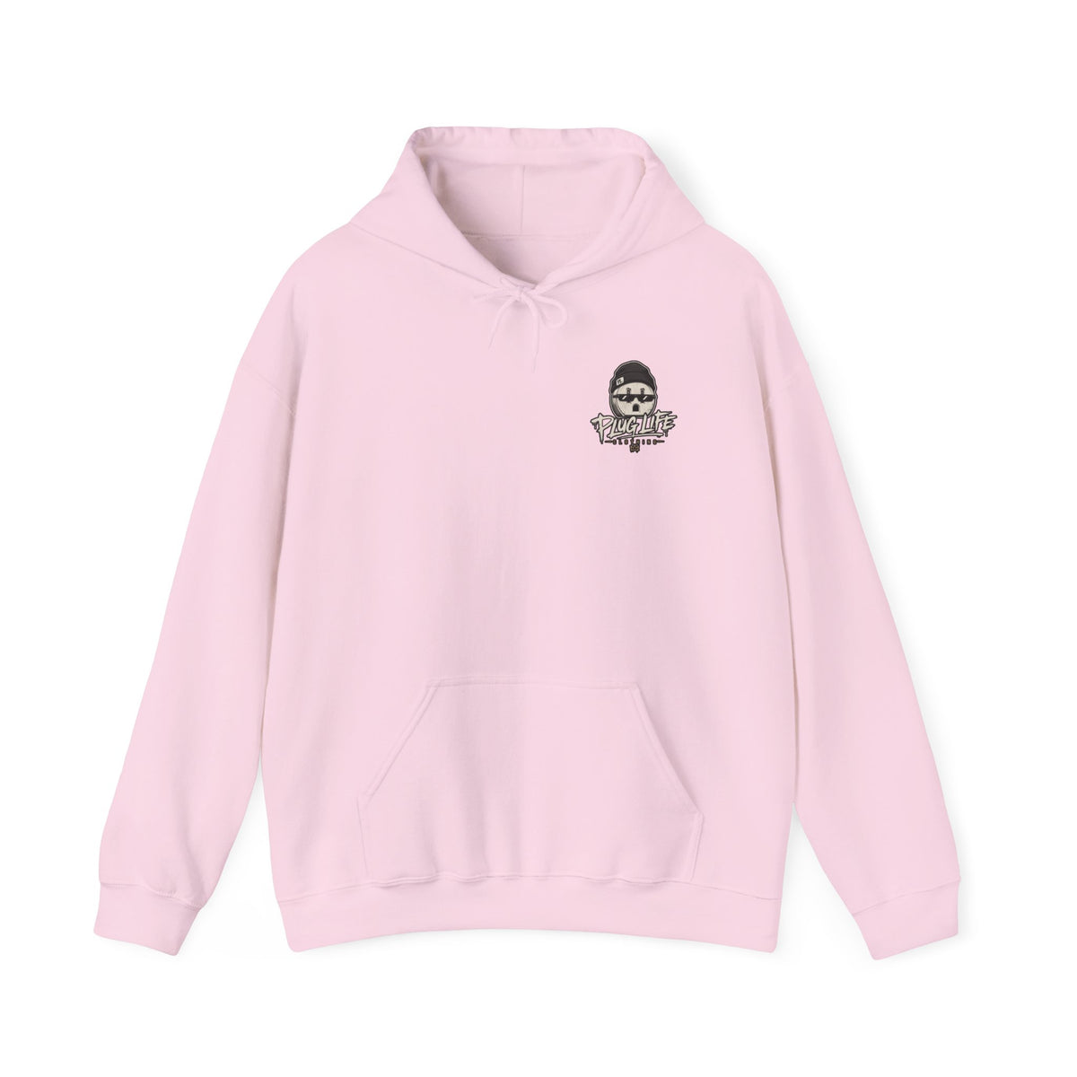 Plug Life Built On Vision Hoodie — Motivational Graphic Sweatshirt