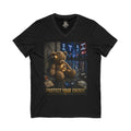 Plug Life Protect Your Energy V-Neck — Premium Collection Ladies V-Neck Tee
