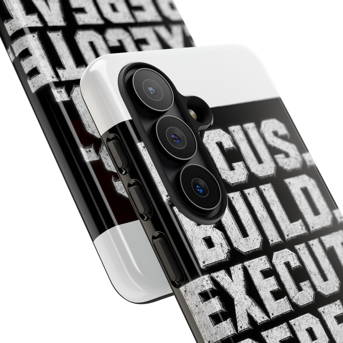Plug Life Focus Build Execute Repeat Phone Case — Premium Collection iPhone & Android Case