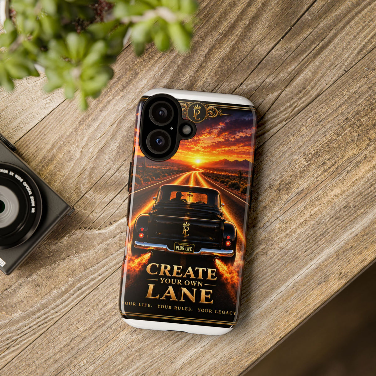 Plug Life Create Your Own Lane Phone Case — Premium Collection iPhone & Android Case