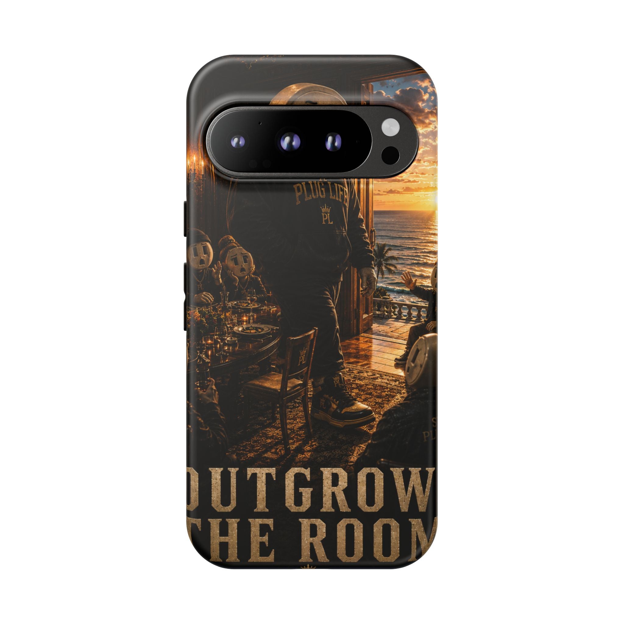 Plug Life Outgrow The Room Phone Case — Premium Collection iPhone & Android Case
