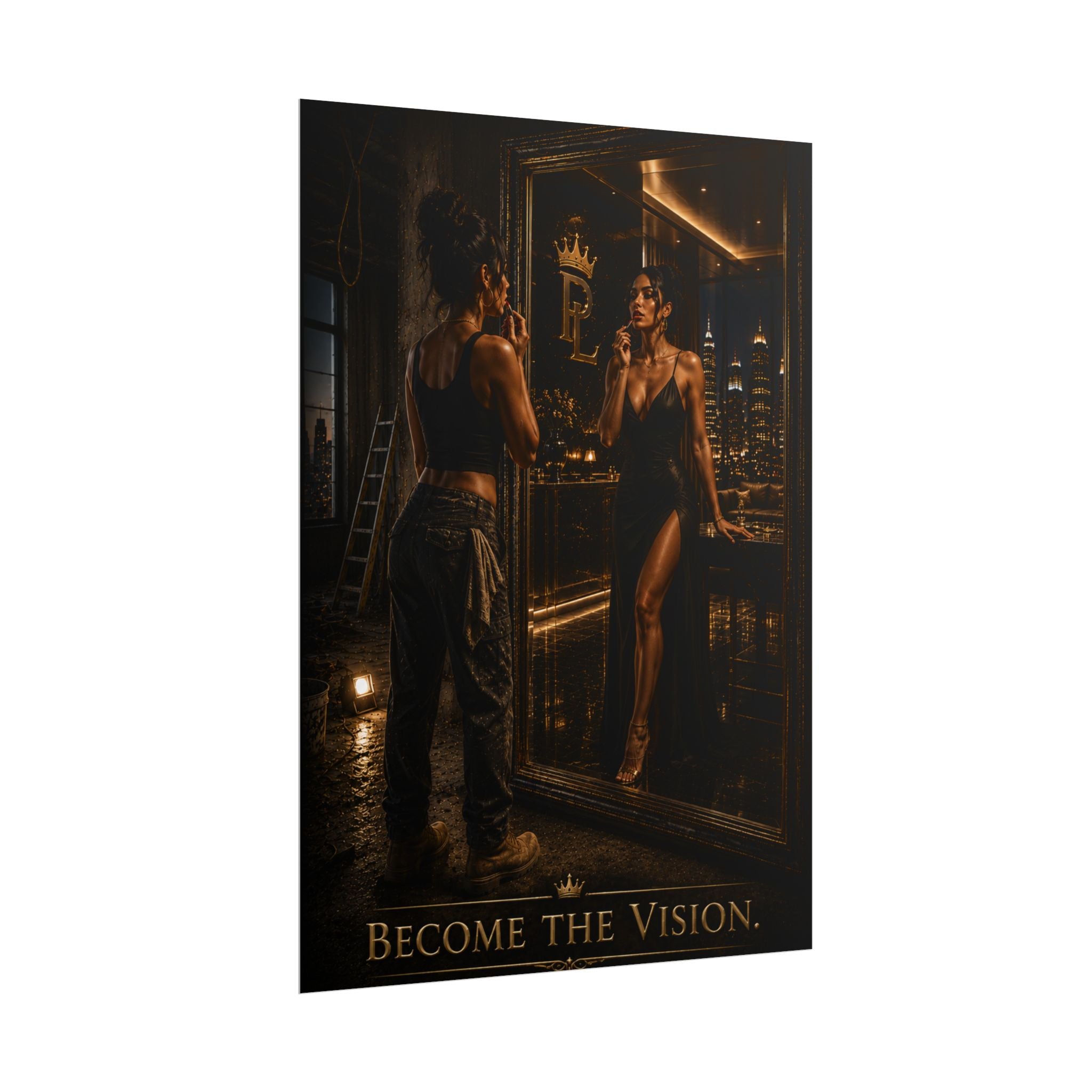 Plug Life Become The Vision Poster — Premium Collection Wall Art