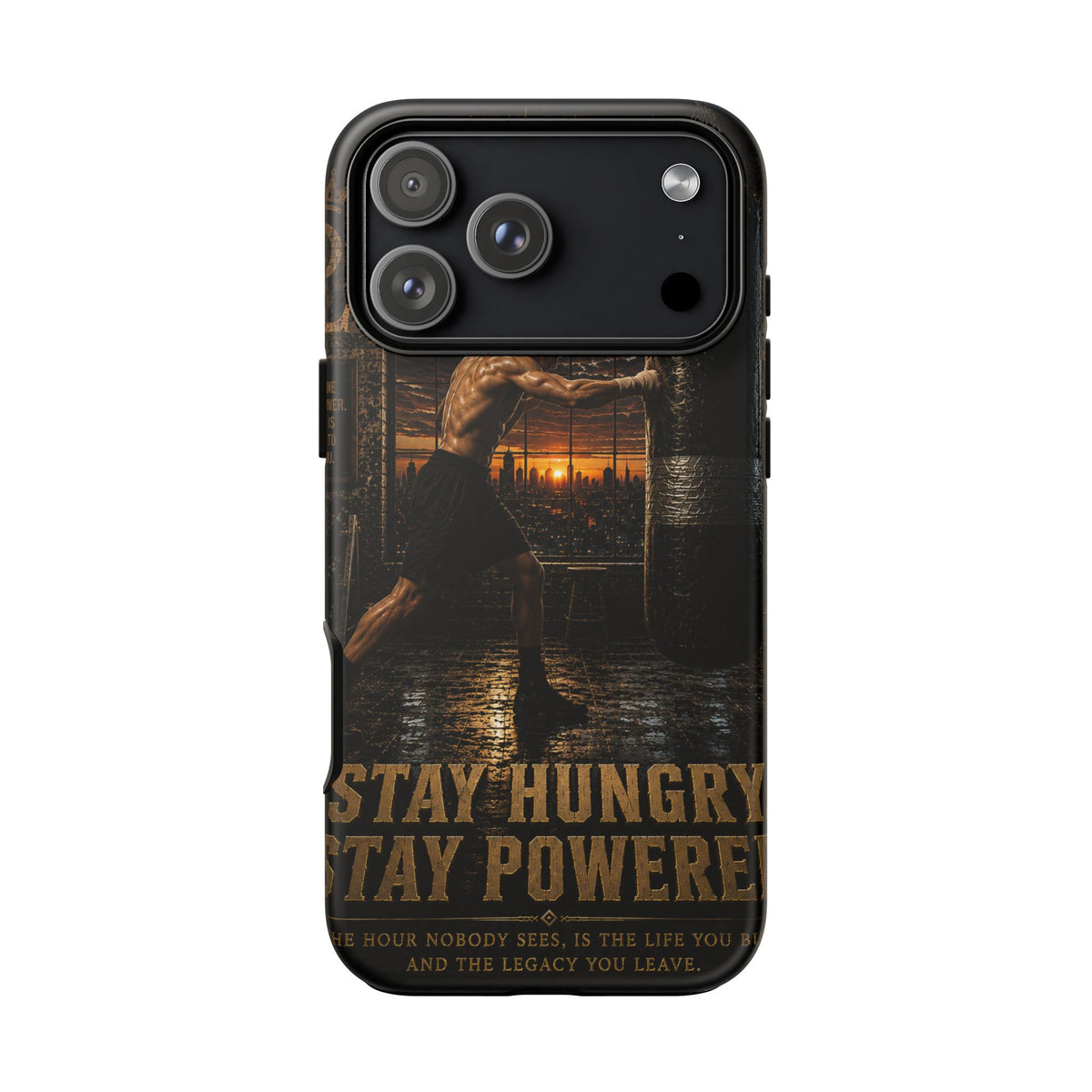 Plug Life Stay Hungry Stay Powered Phone Case — Premium Collection iPhone & Android Case